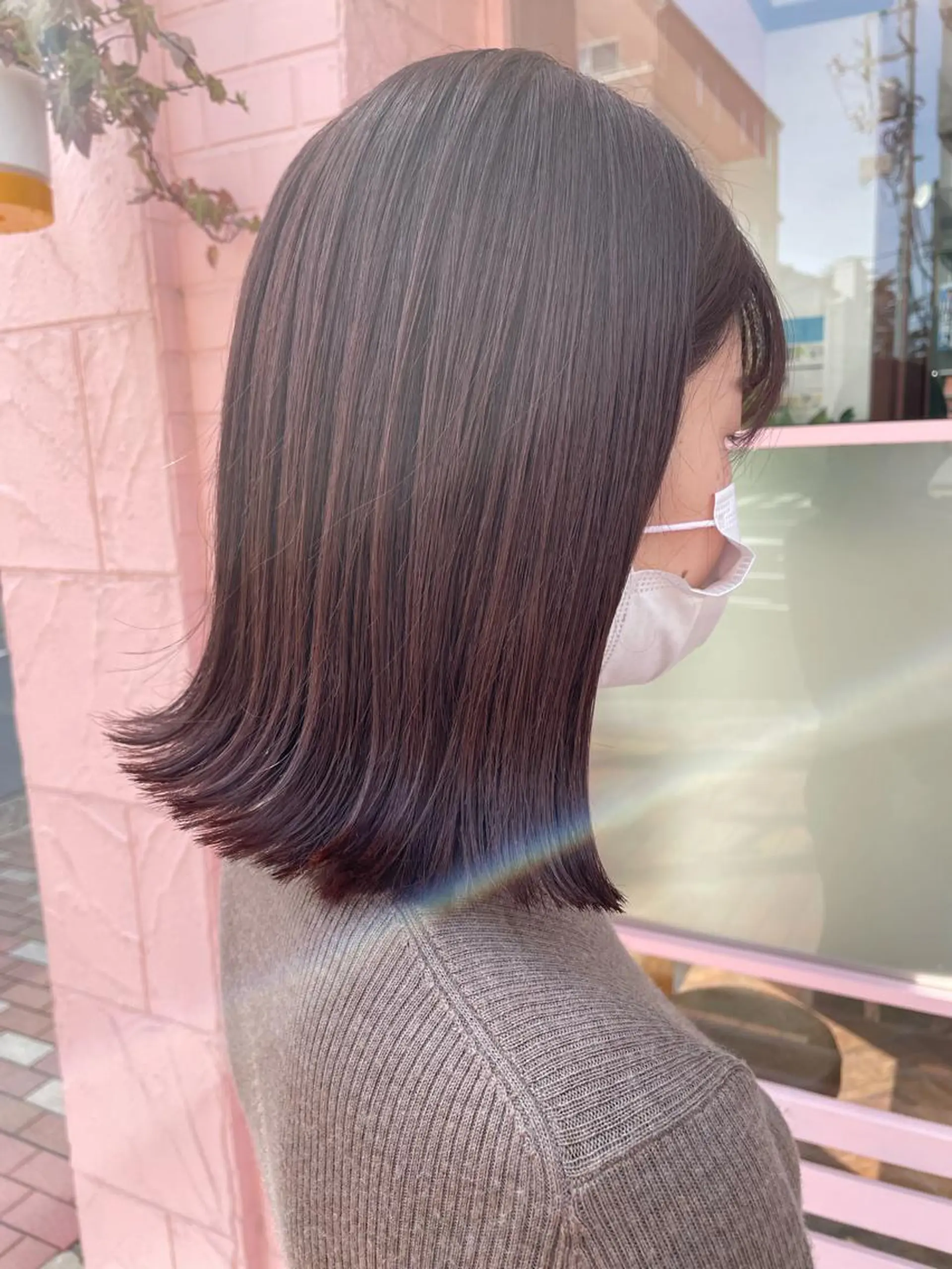 ミディアム カラー Ebihara Satomiのヘアスタイル