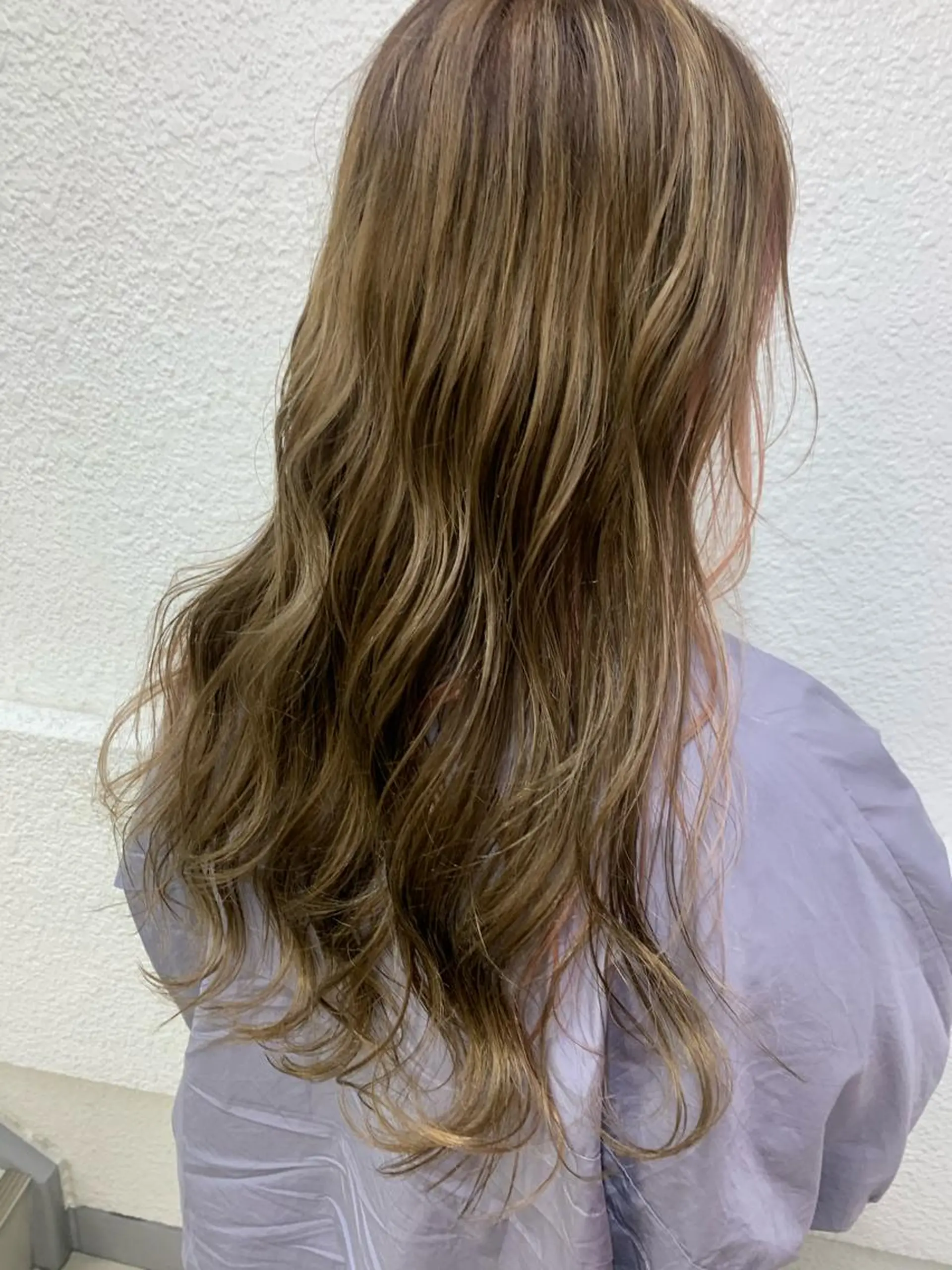 ロング 🧨ブリーチー×ボブ レイヤー💎じゅえるのヘアスタイル