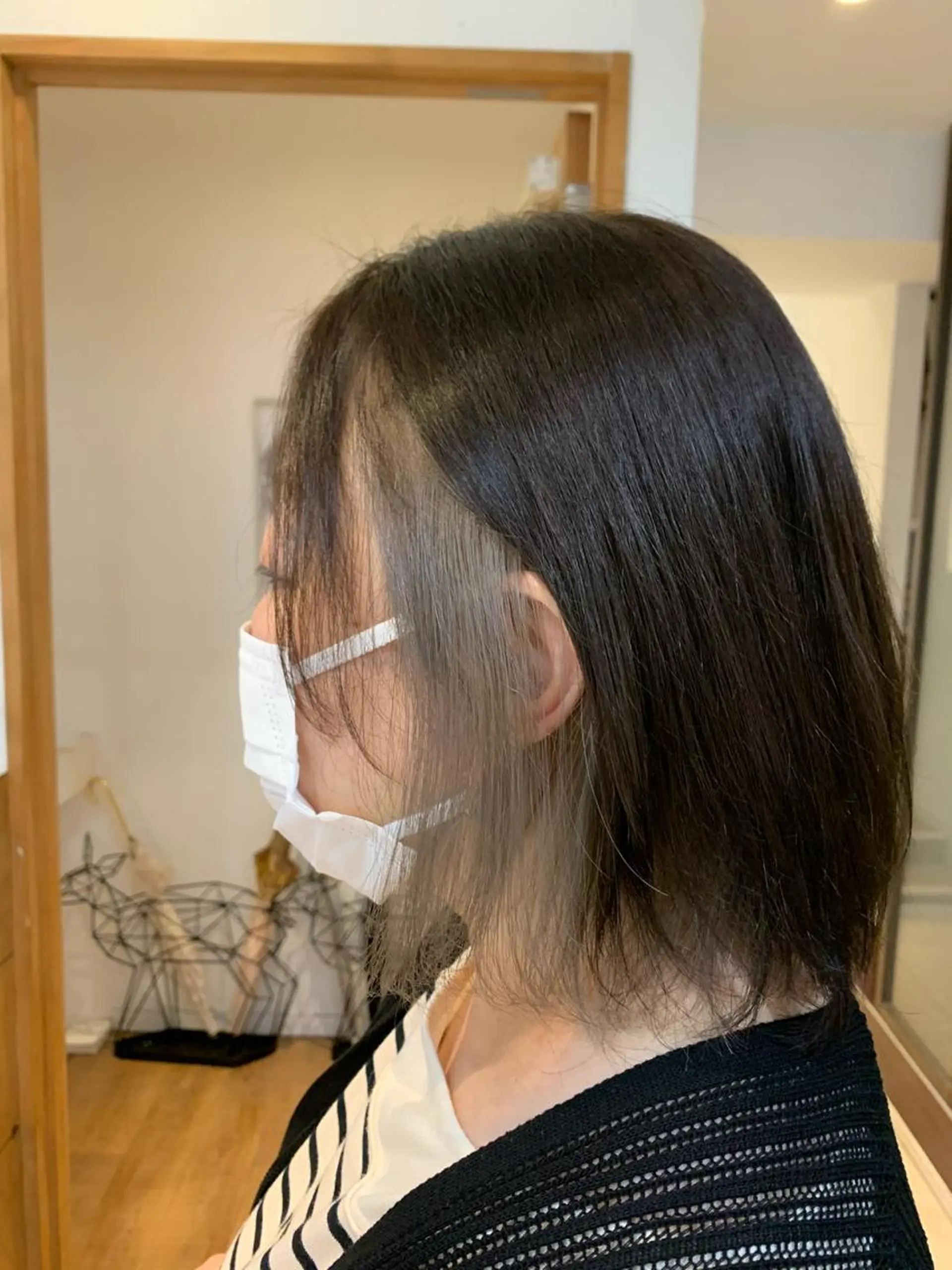 ミディアム ヘアカラー 庄司 沙羅のヘアスタイル