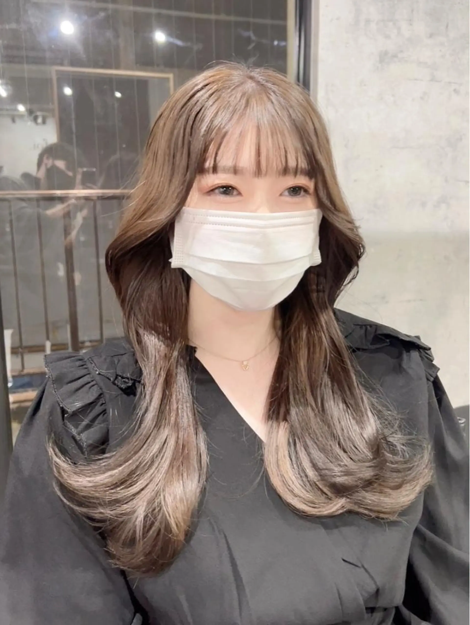 ロング カラー 韓国レイヤー/ 顔周り💕田中将吾のヘアスタイル