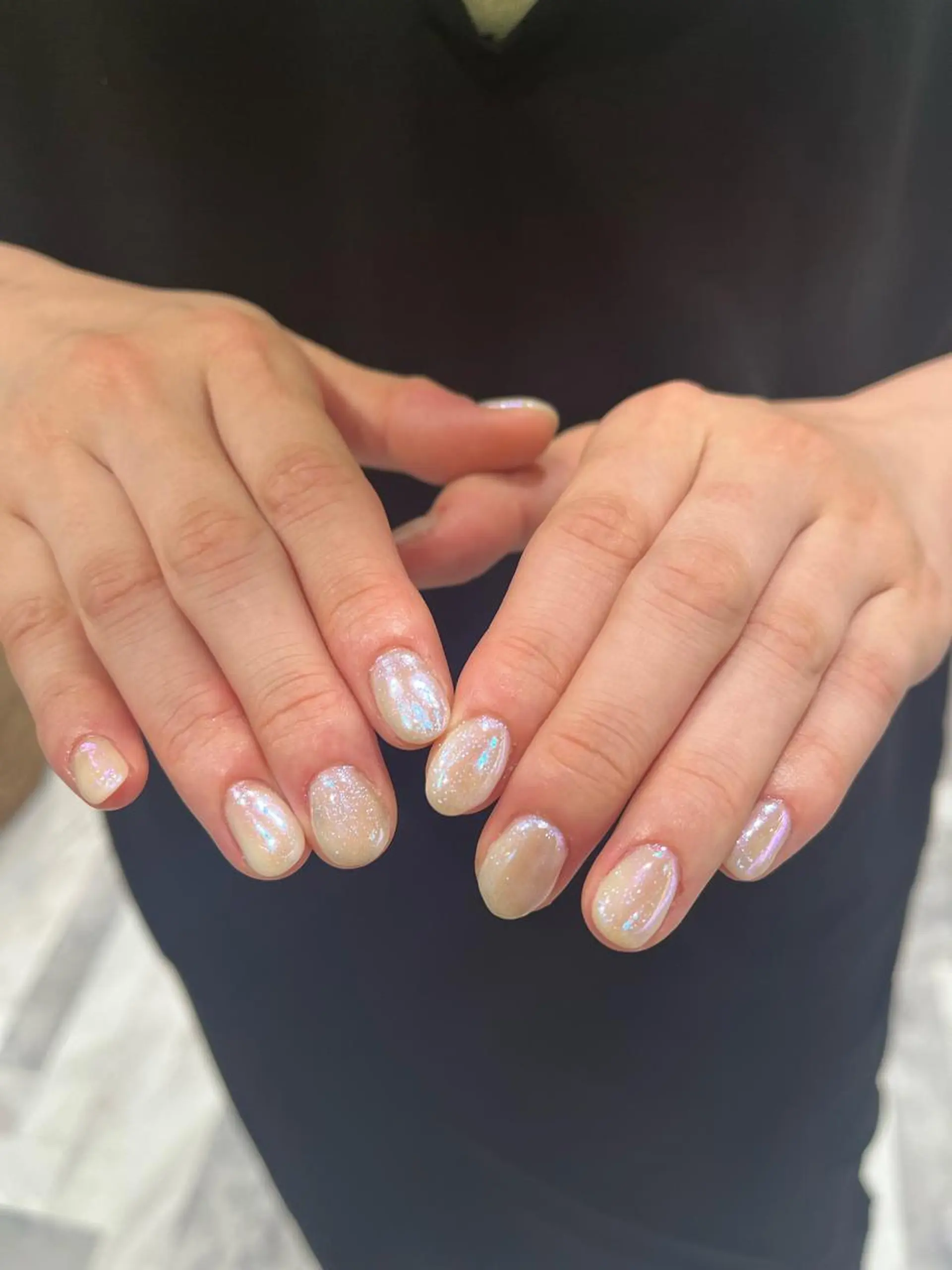 ネイル オーロラネイル mai🤍縮毛酸性ス トレート/アイリストのヘアスタイル