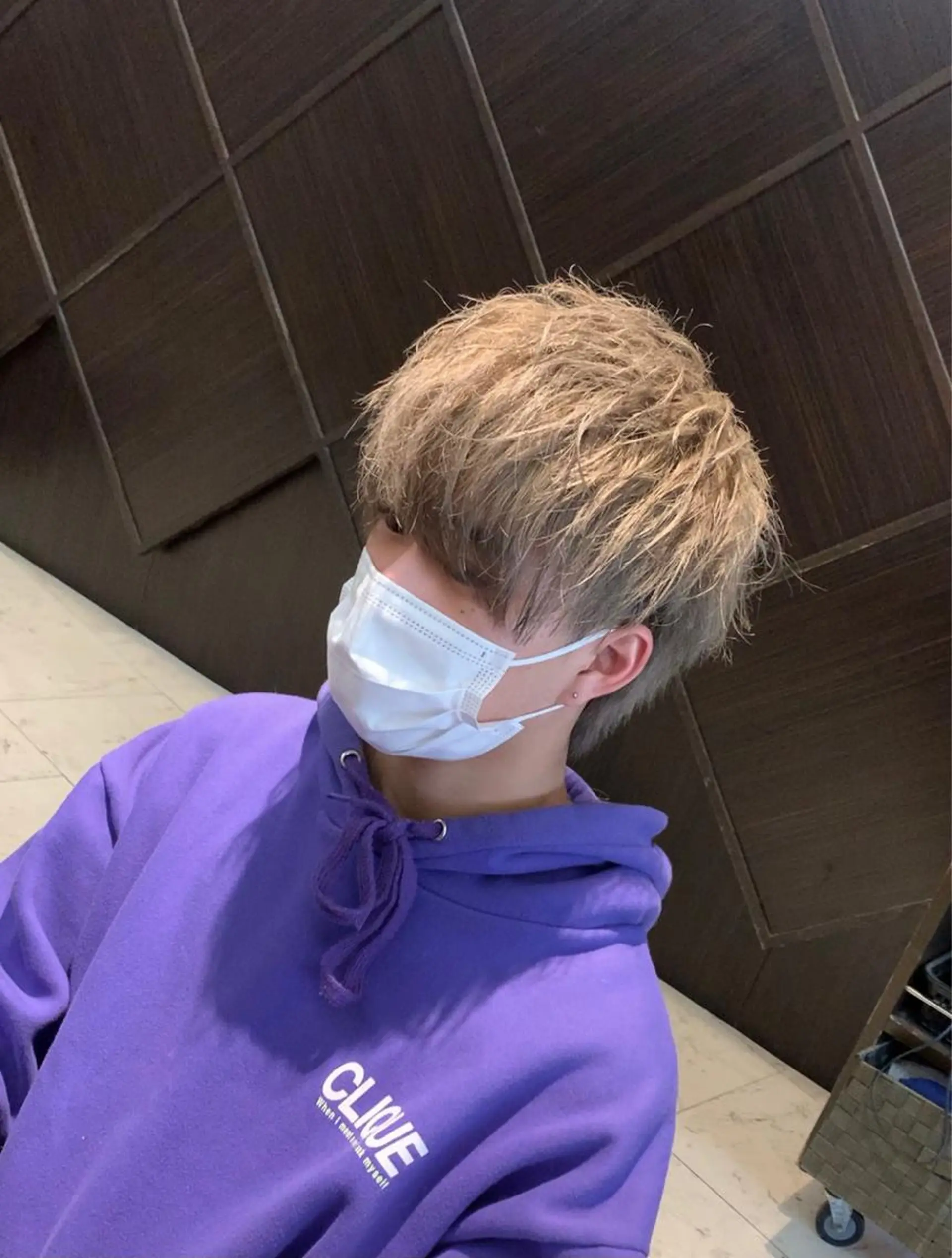 カラー メンズ カット ヘアカラー トリートメント メンズ専門　井藤 雅也のヘアスタイル