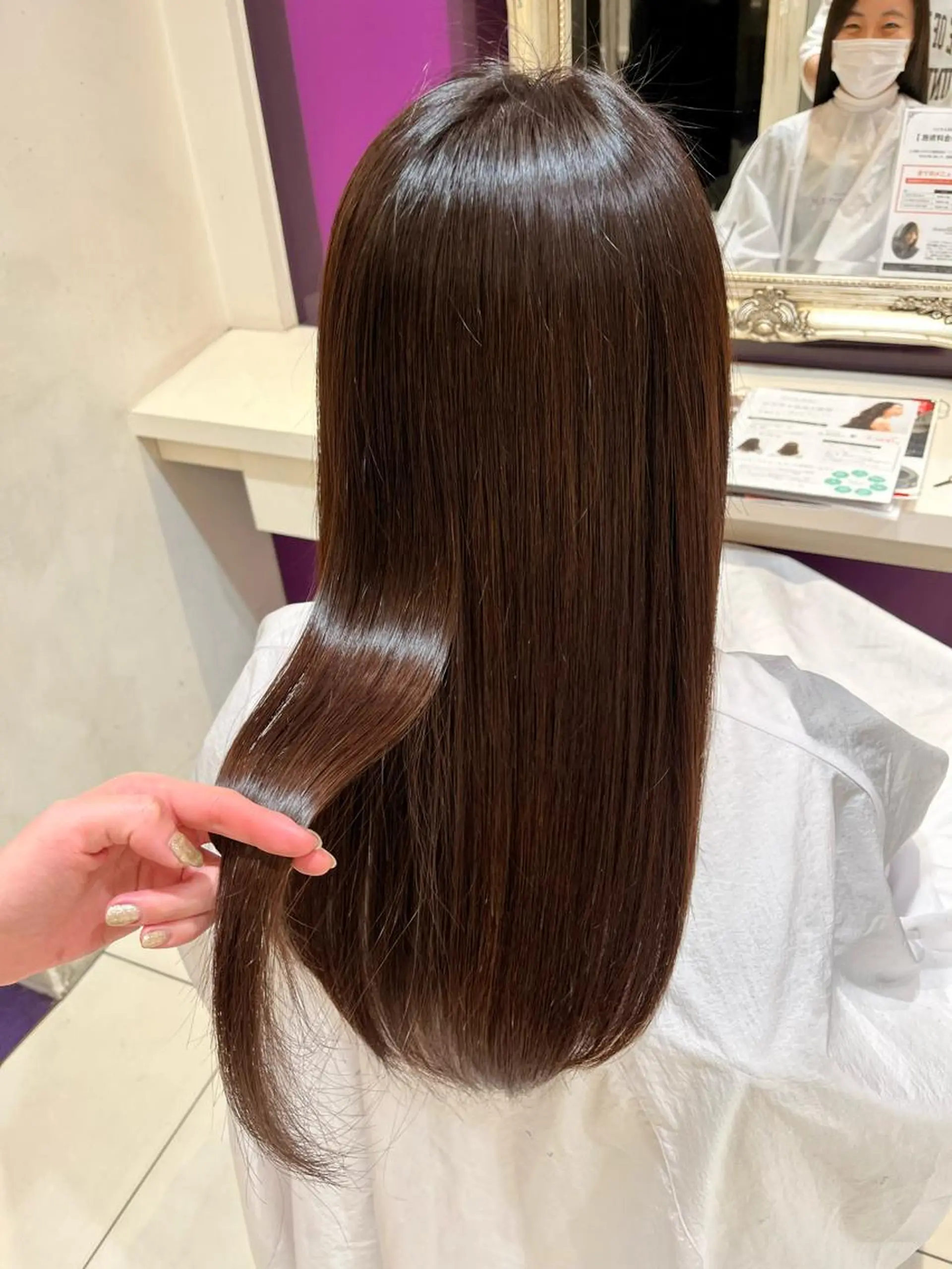 ロング カラー 村橋 葵緒のヘアスタイル