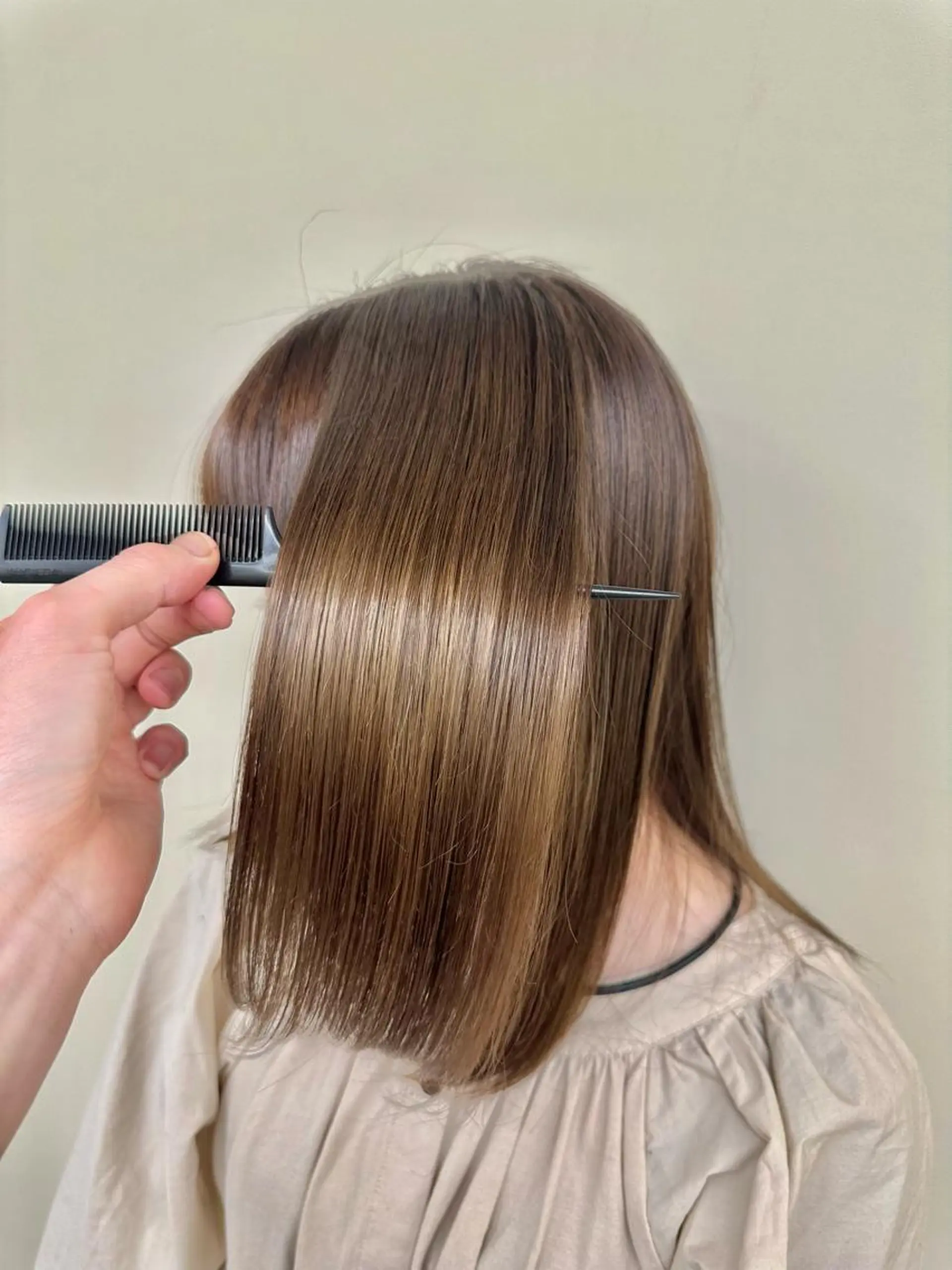 ミディアム Number六本松所属・山崎 友雅のヘアスタイル