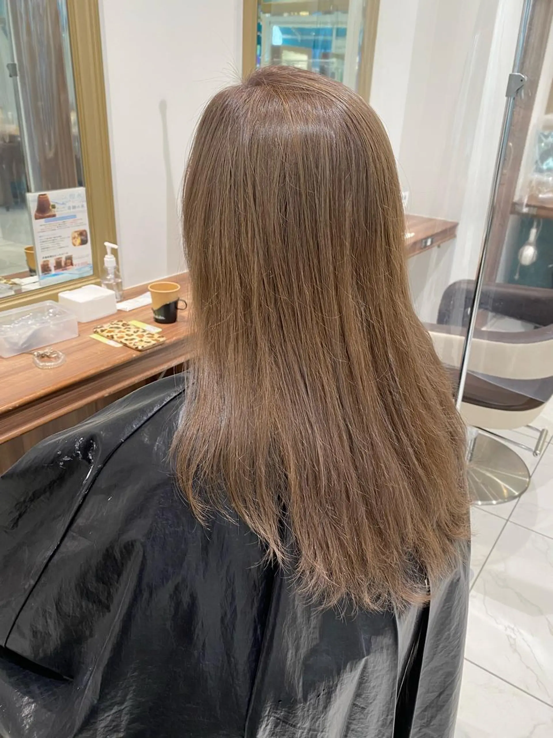 ロング ロング ヘアカラー 竹下 勝也のヘアスタイル