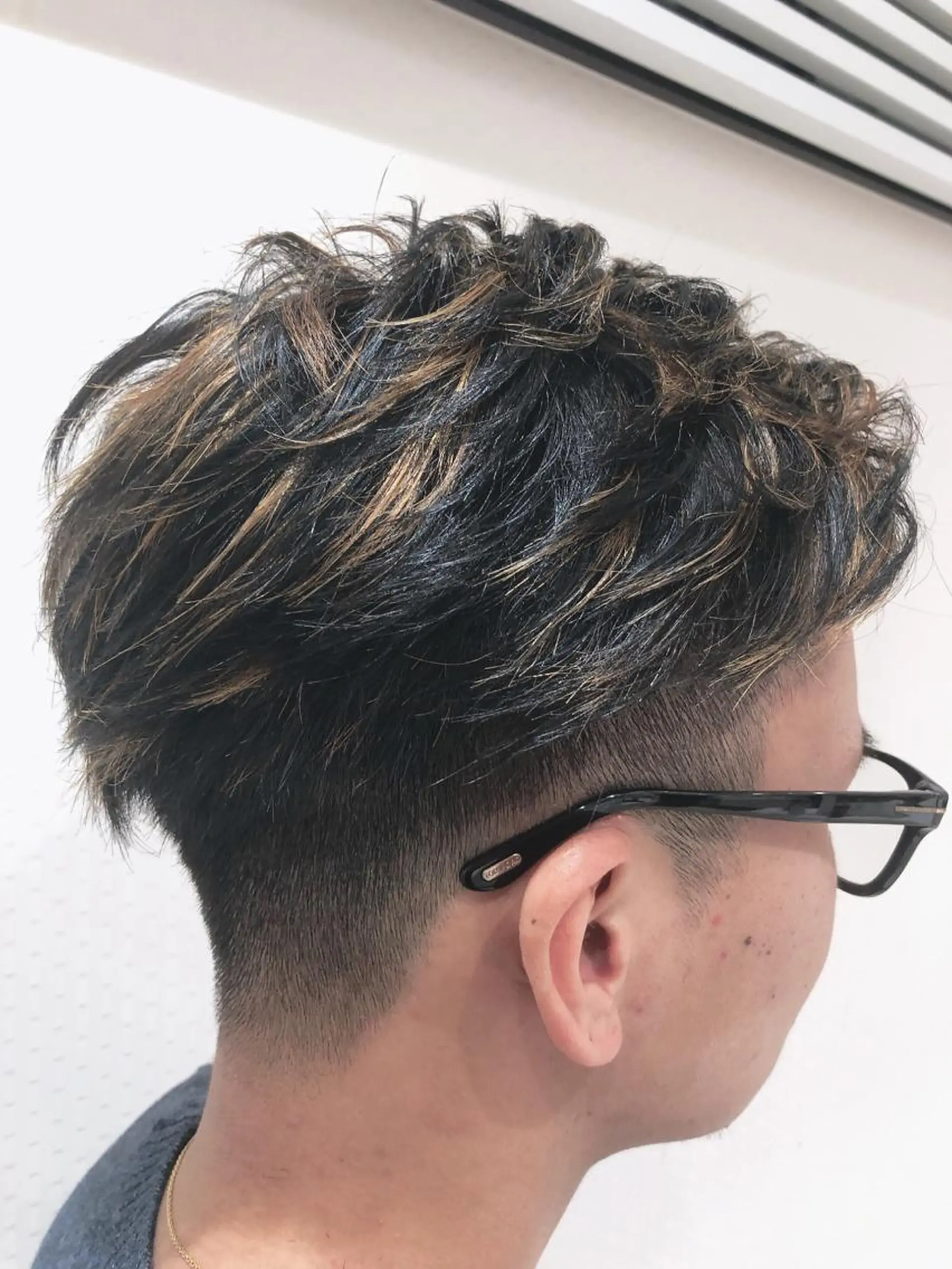ショート カラー メッシュ カット トリートメント 似合わせ🌿‬髪質 改善🧸RYUGOのヘアスタイル
