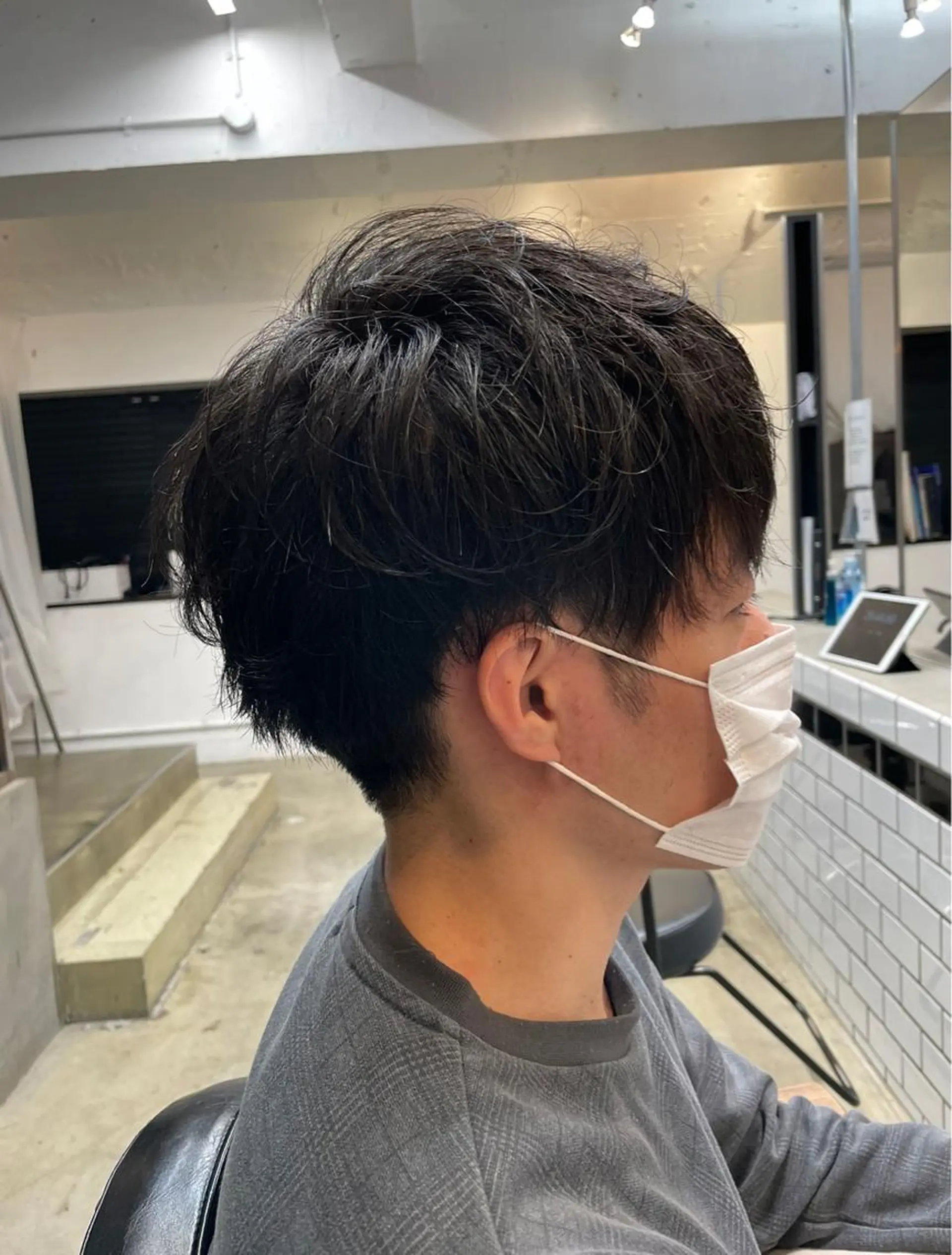 ショート メンズ カット トリートメント 🌈本物の髪質改善 森田涼平のヘアスタイル