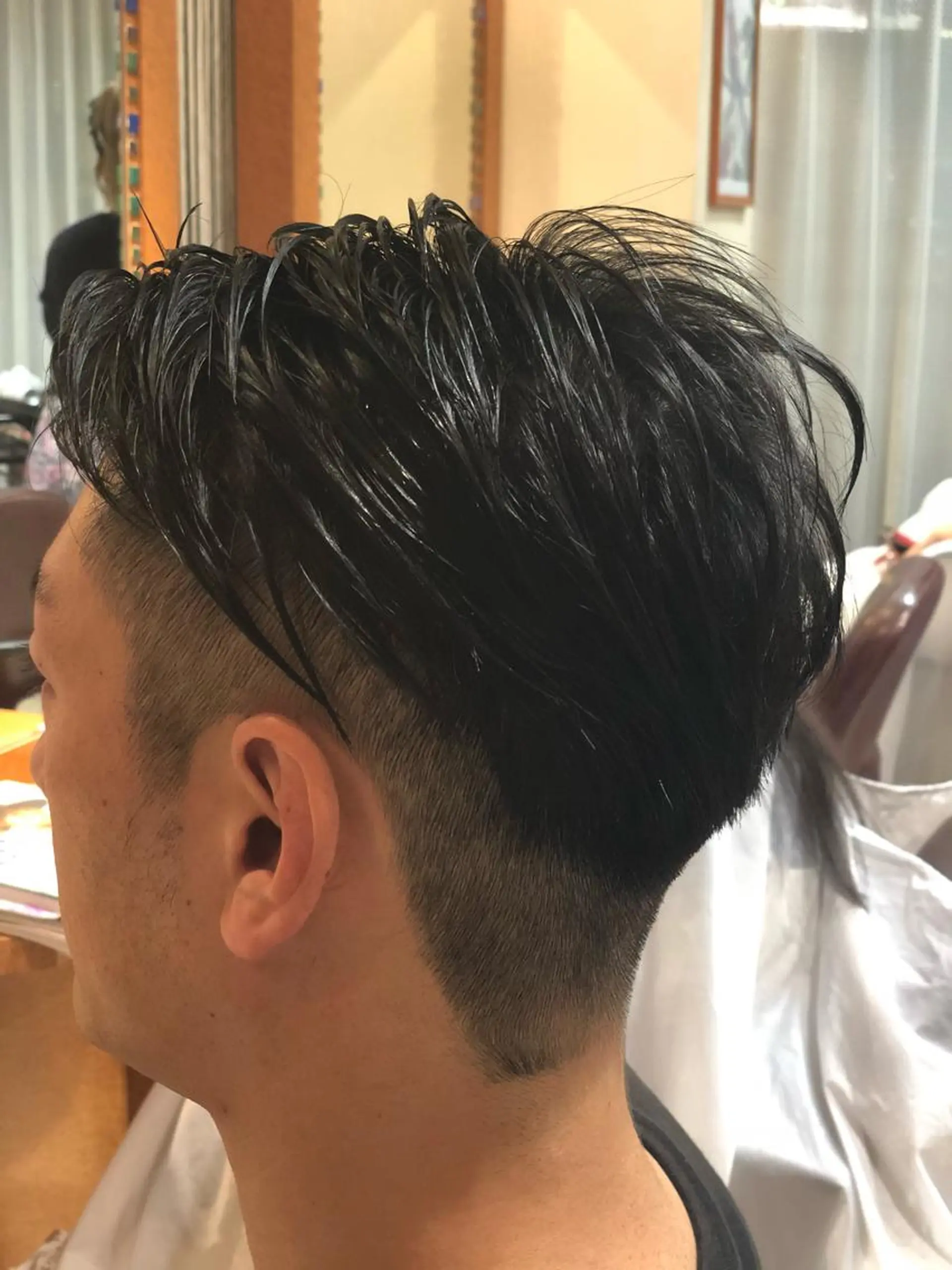 ショート メンズ ボブ 100%髪質改善特化 TRUNSのヘアスタイル