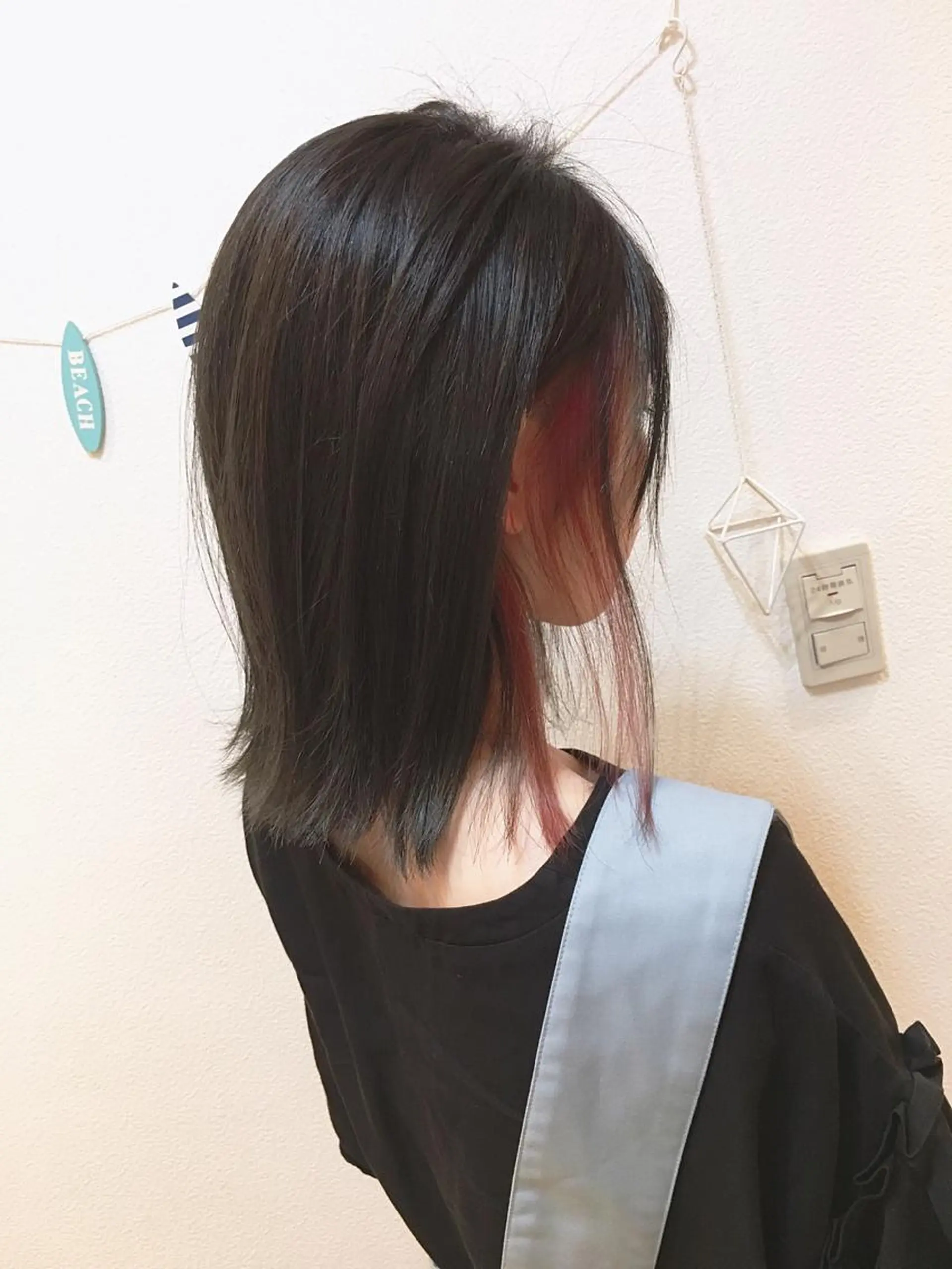 ミディアム カラー ショート、ボブ シマダマサトのヘアスタイル