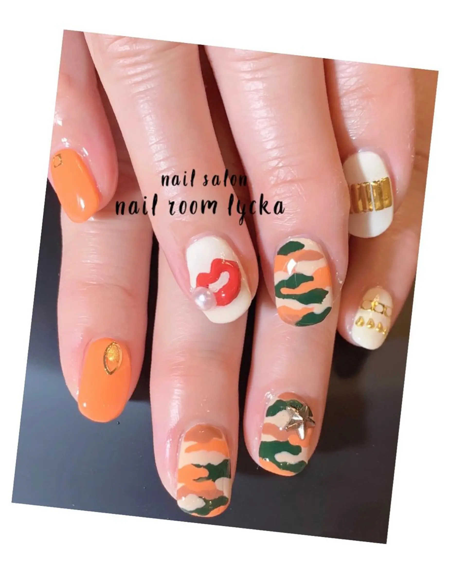 ネイル ﾈｲﾙﾙｰﾑﾘｯｶ 𝐦𝐚𝐲𝐮のネイルデザイン