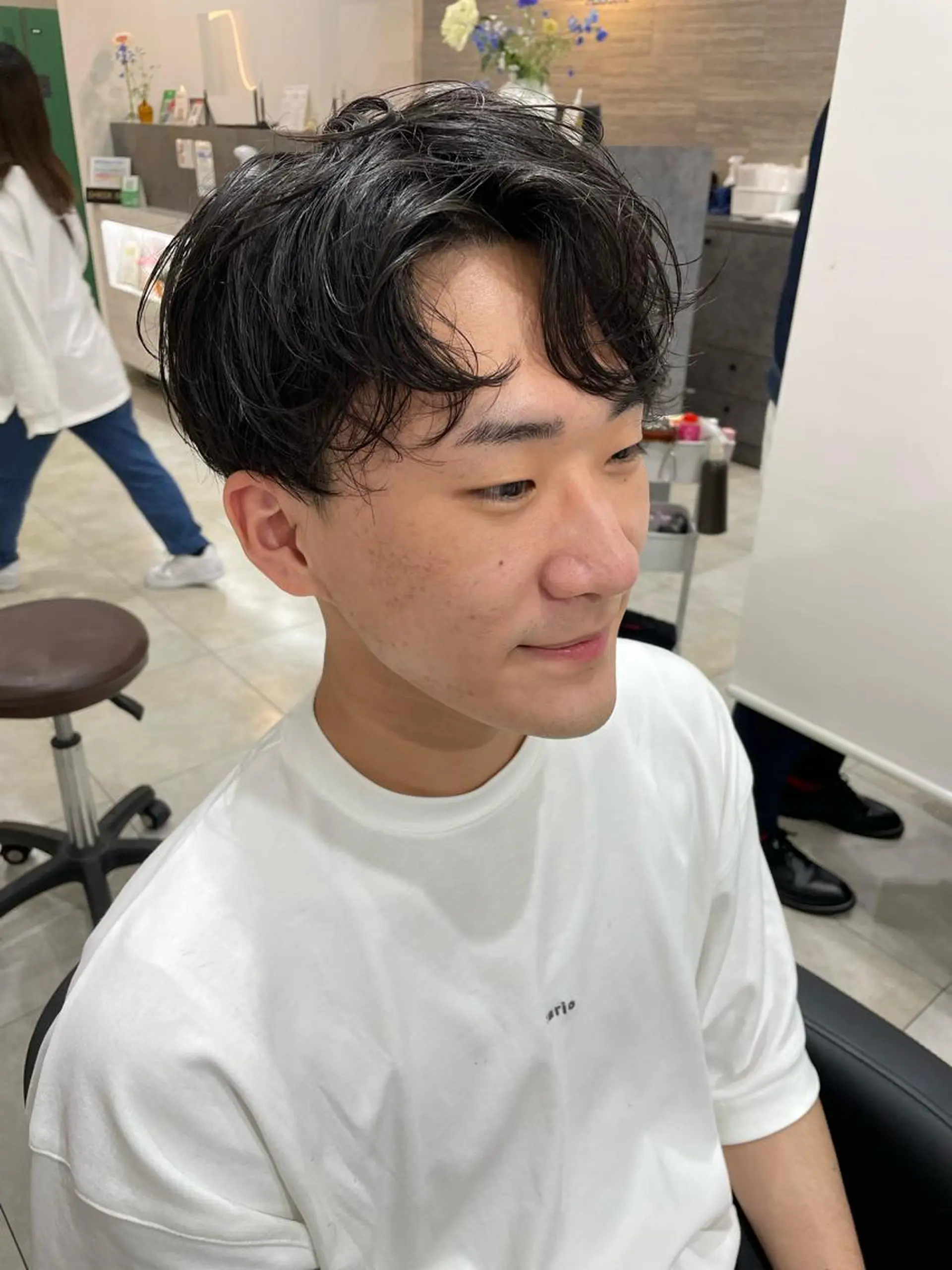 メンズ 富田 菜月のヘアスタイル