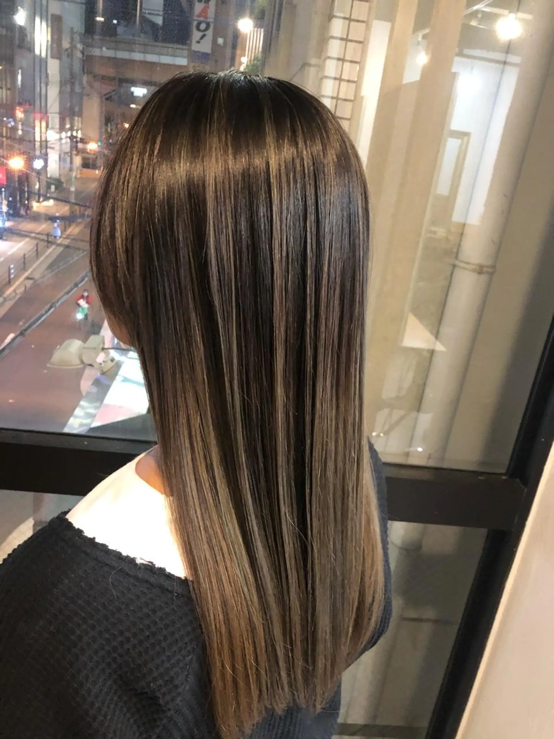 ロング カラー カット ヘアカラー トリートメント ヘアセット 髪質改善＆ブリーチ 伊勢　祐一郎のヘアスタイル