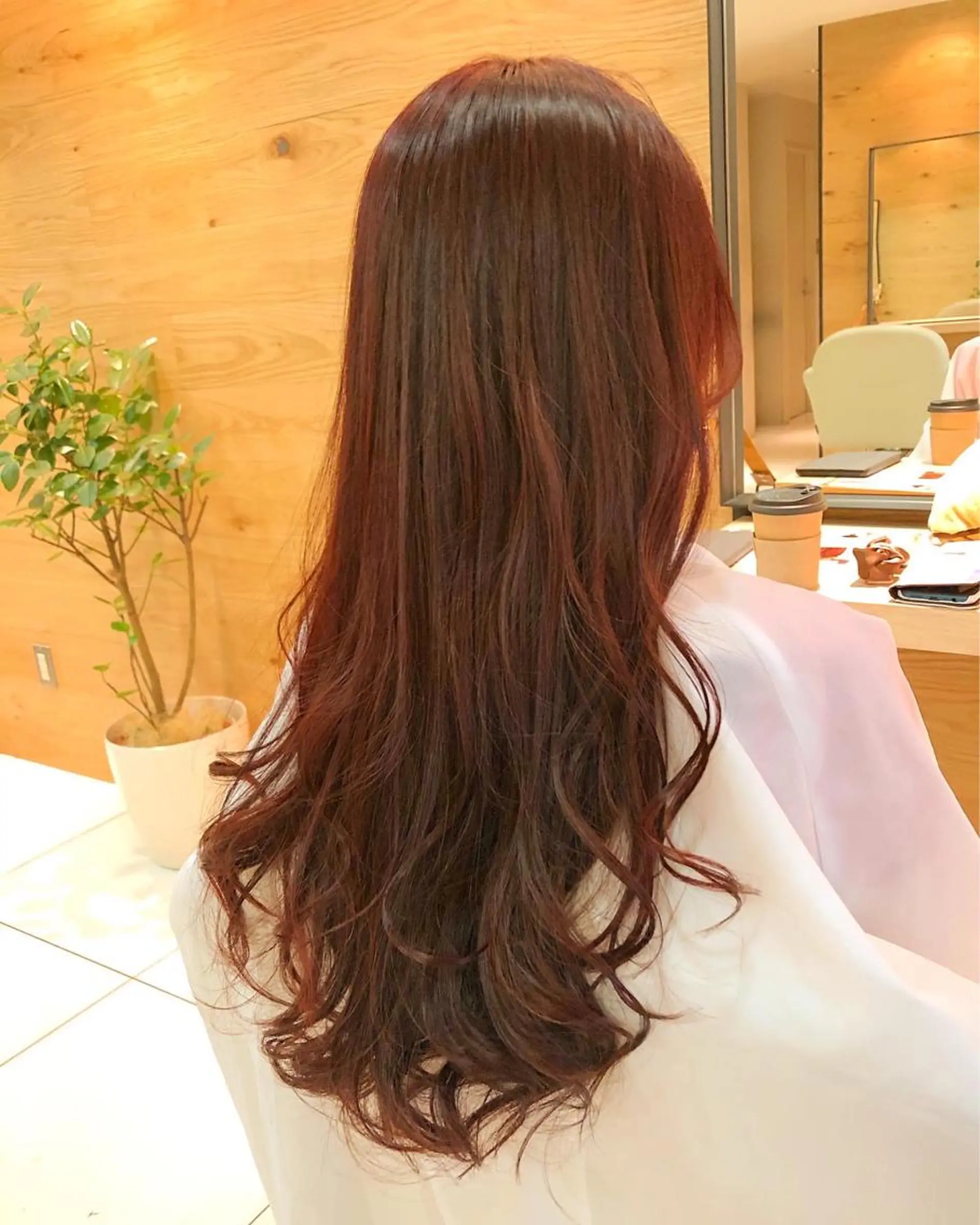 ロング カラー 坂元 智信のヘアスタイル