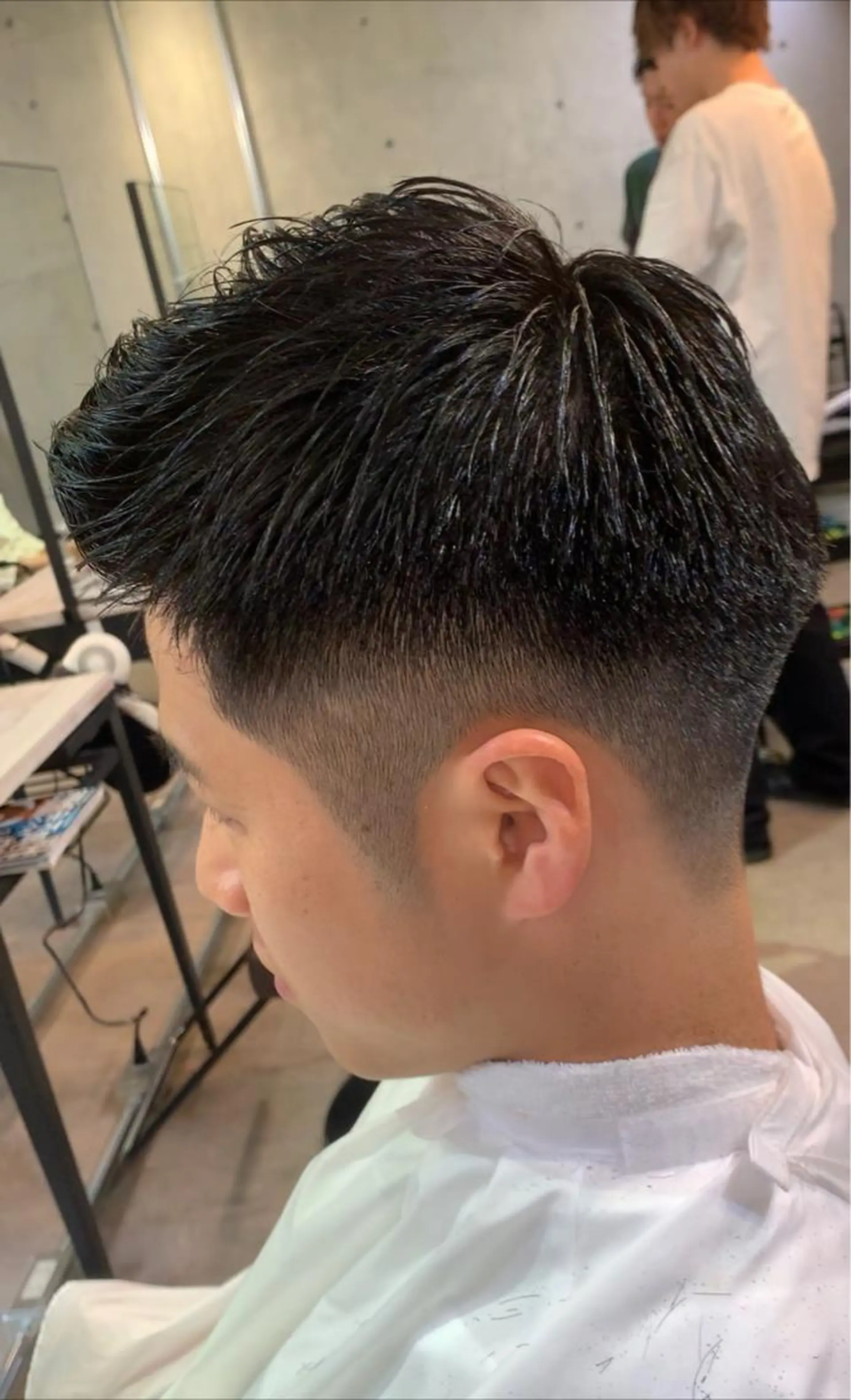 ショート トリートメント 及川シゲル 髪質改善講師のヘアスタイル