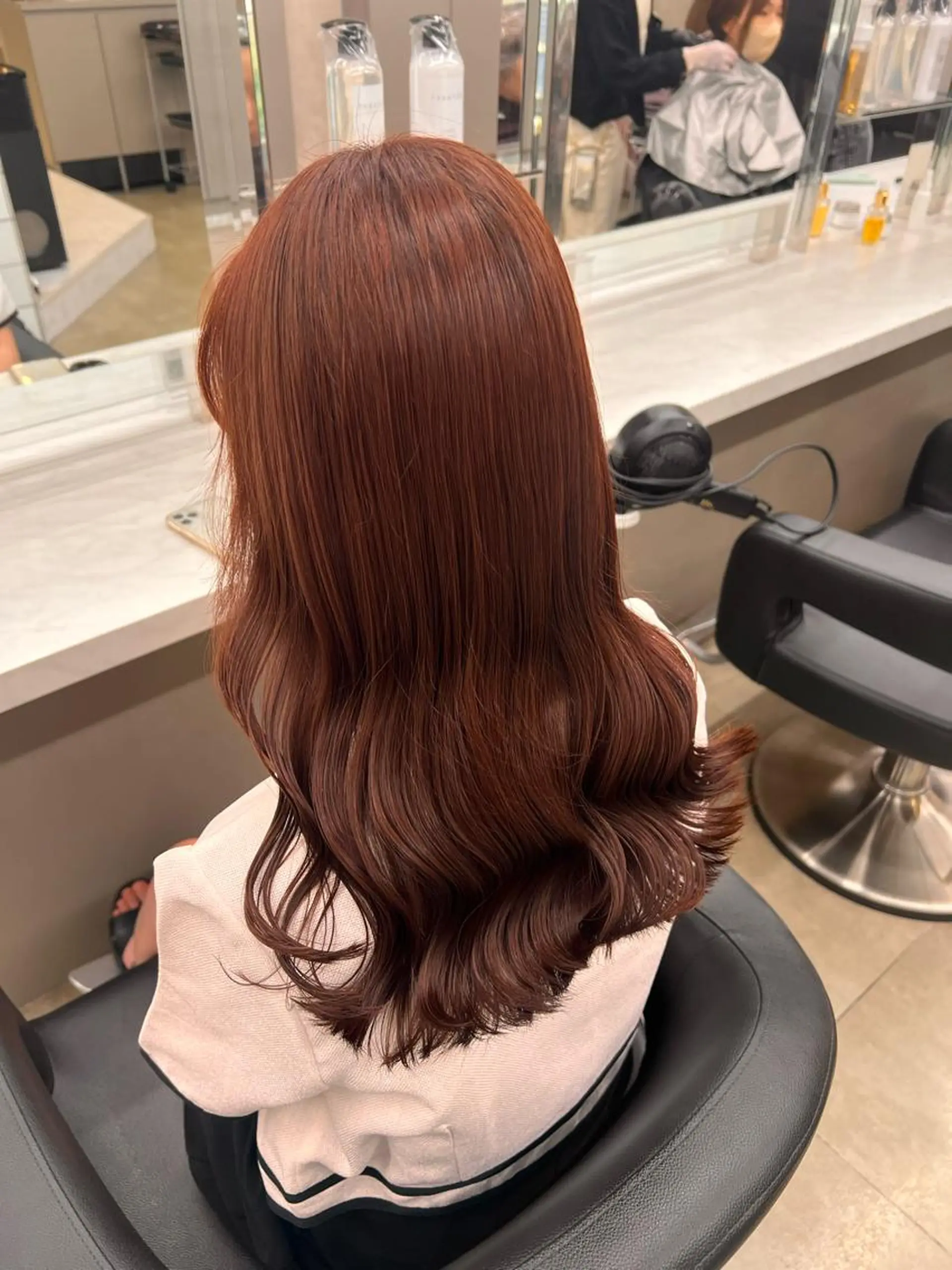 セミロング 💖札幌カラー 指名No.1💖玲奈のヘアスタイル