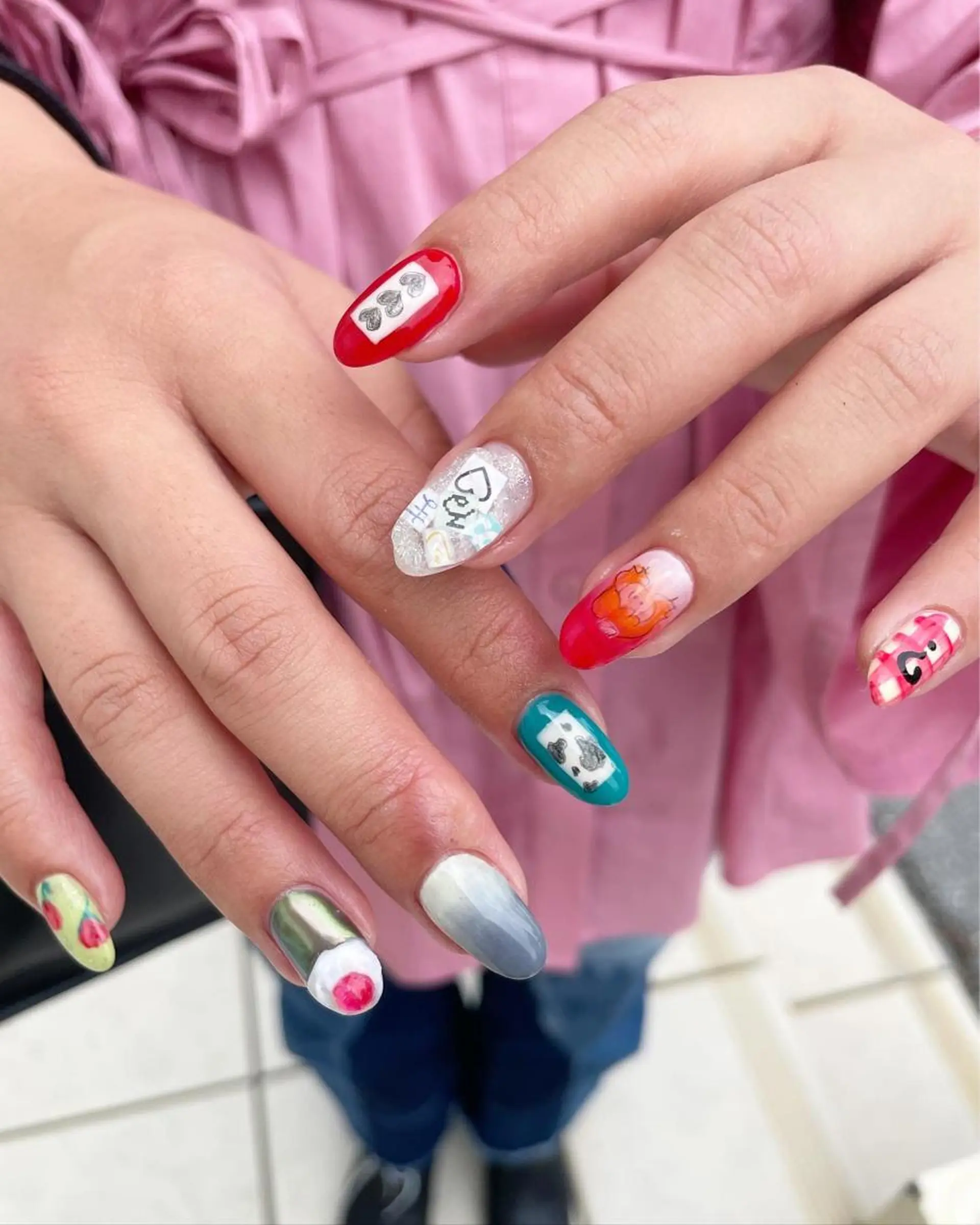 ネイル ハンドネイル クレンバイマリー ヤマトのネイルデザイン