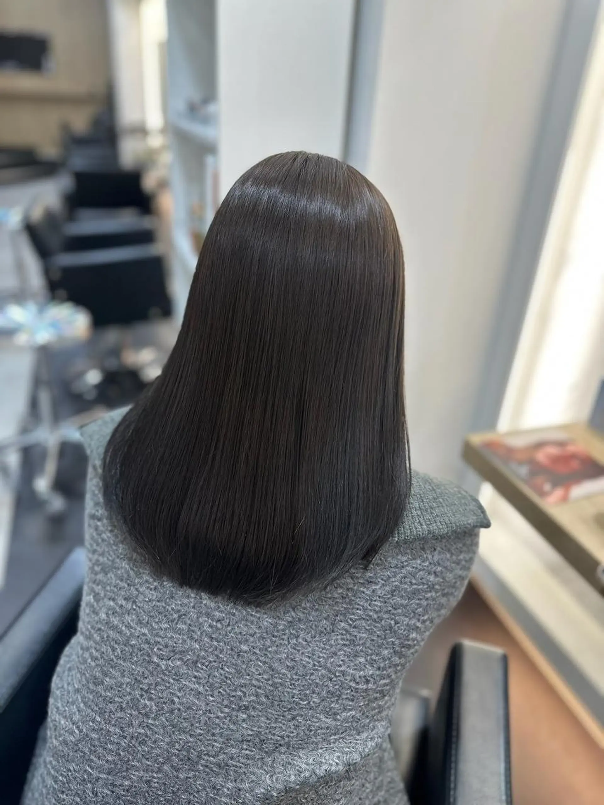 ミディアム カラー L.E.M 仙台のヘアスタイル