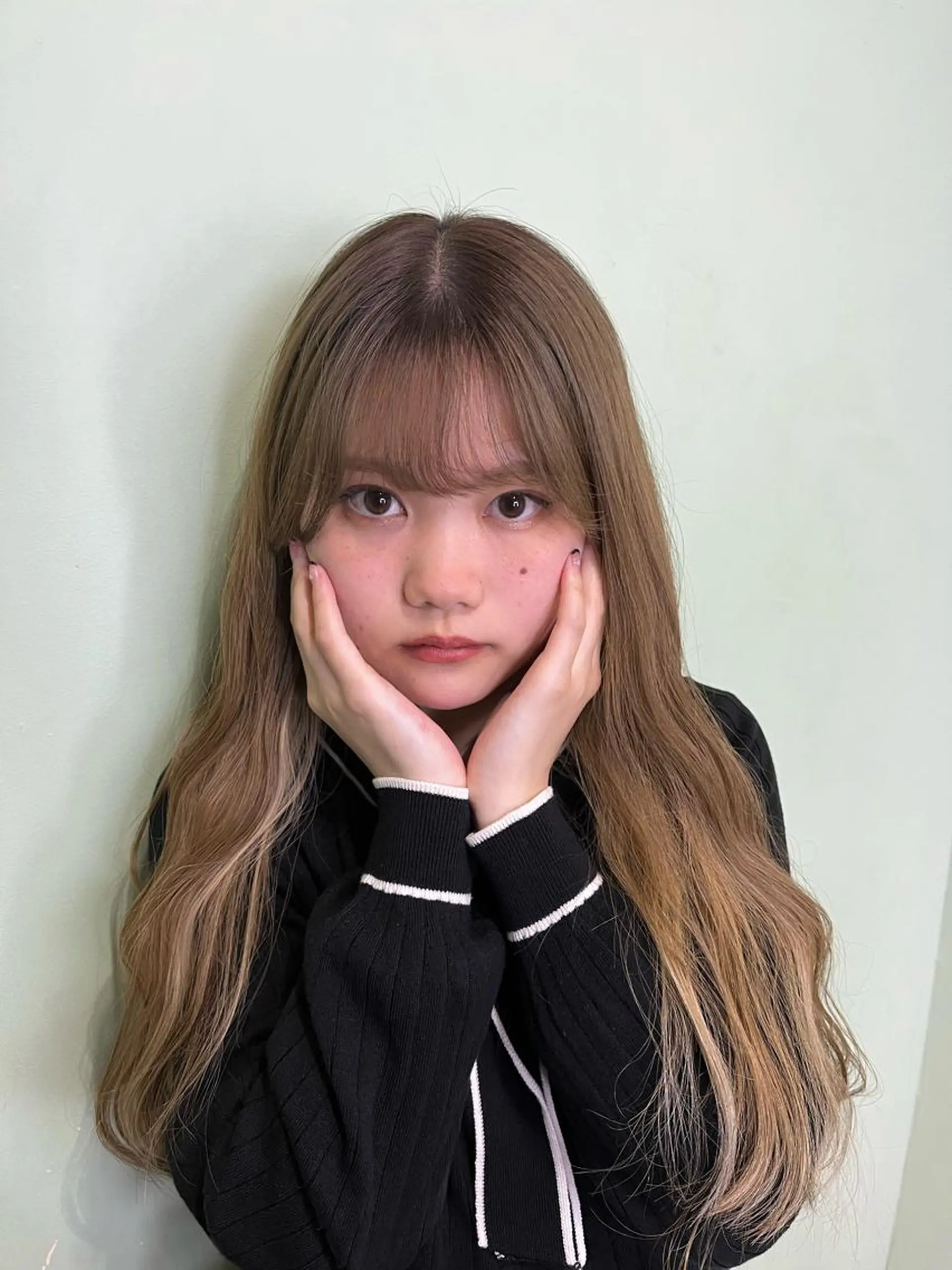 ロング -みつま はるな-のヘアスタイル