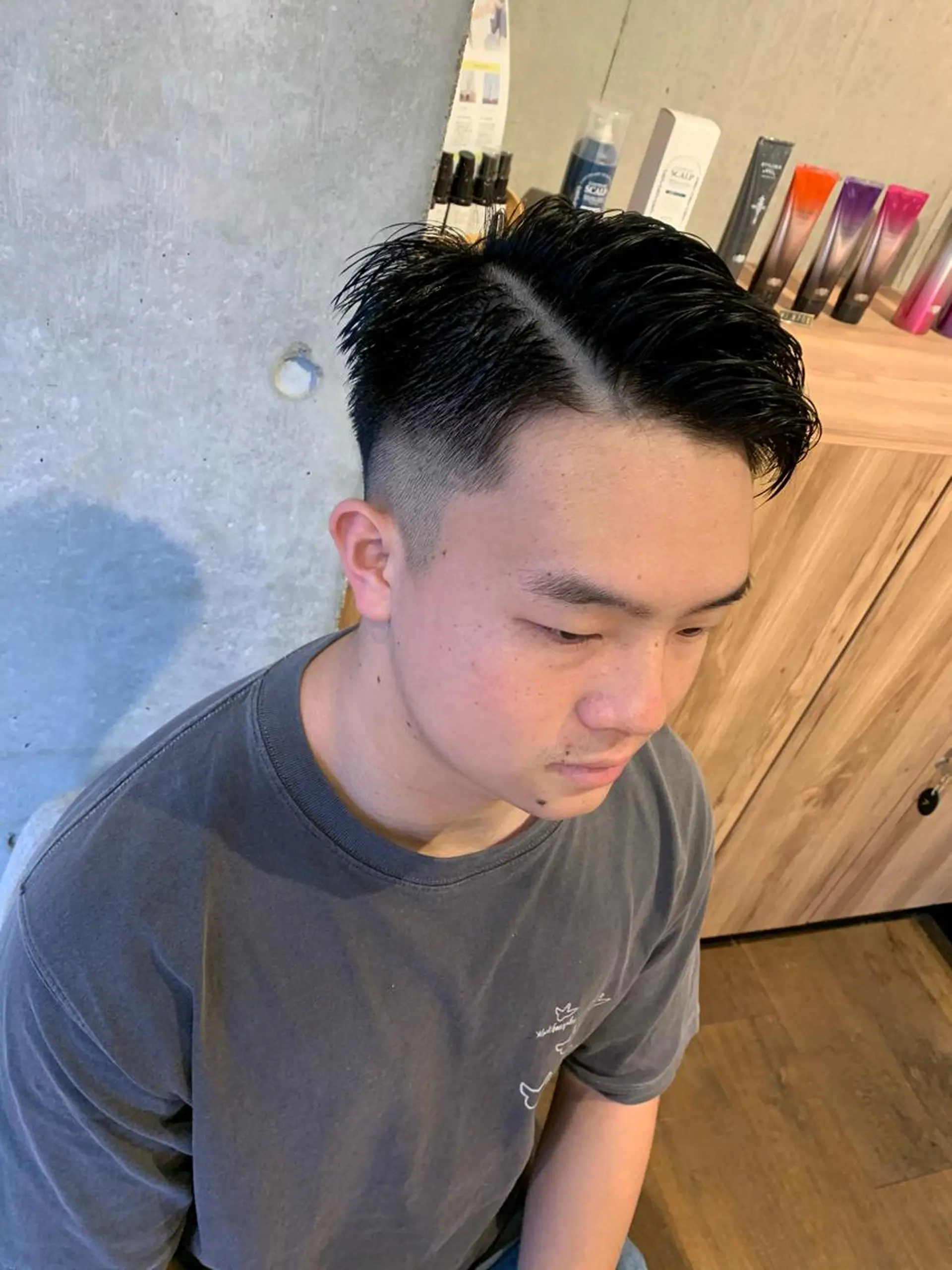 メンズ カット メッシュパーマ職人/ 窪田 優也/ツイスパのヘアスタイル