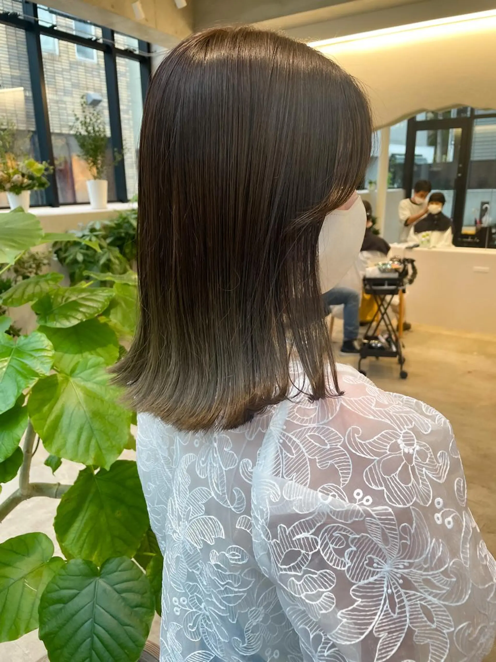 ショート カラー ヘアアレンジ ミニボブ/ブリーチ 🌈MISATOのヘアスタイル