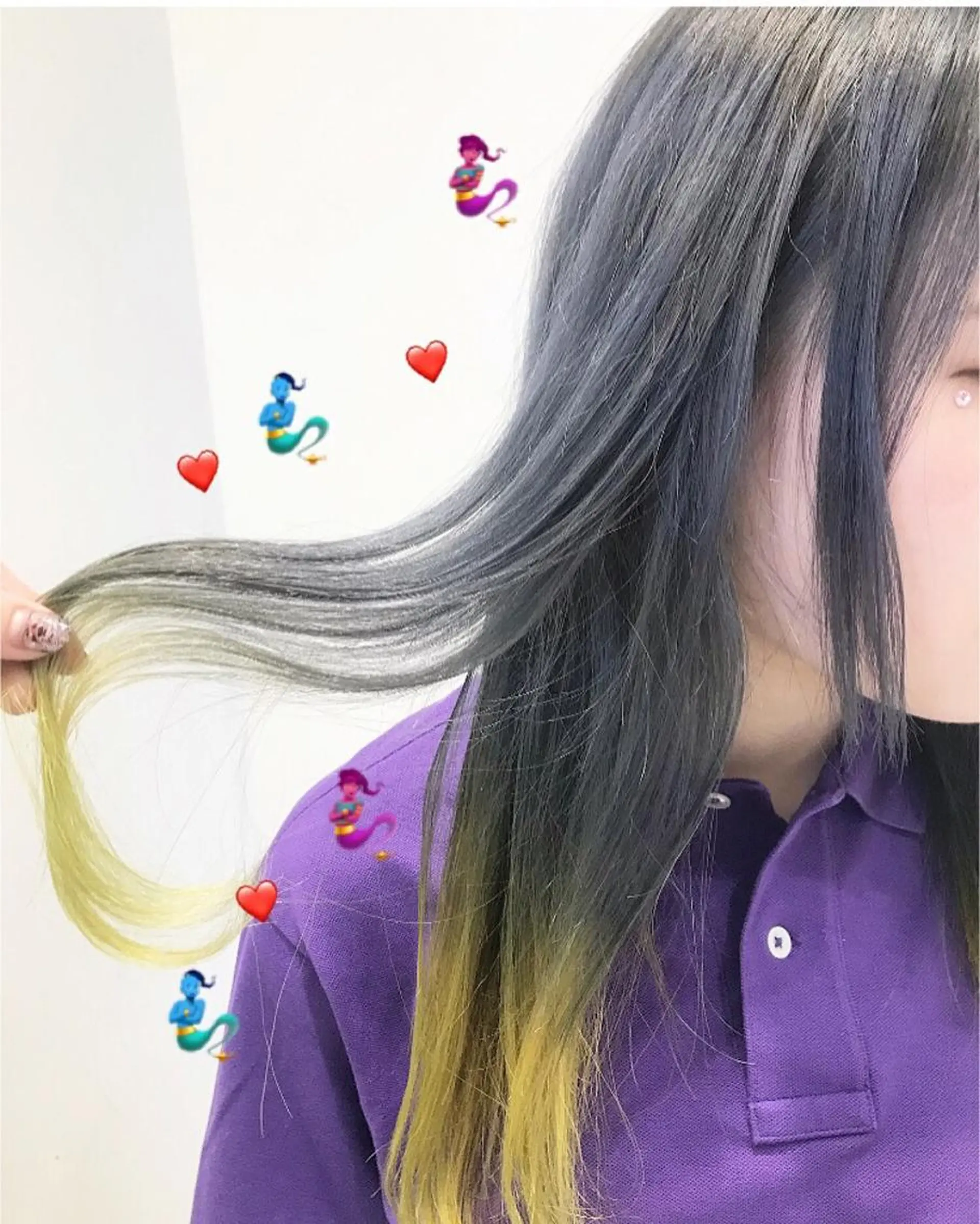 ミディアム カラー 新宿駅近♡個室 ♡関口三都季🌜のヘアスタイル