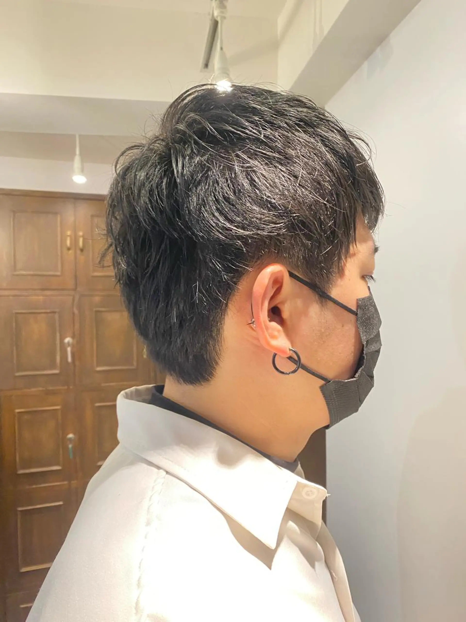 ショート カット パーマモデル募集中 渥美翔人のヘアスタイル