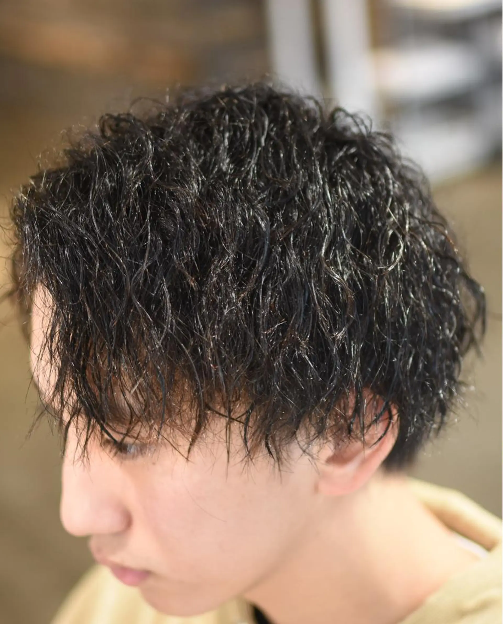 ショート パーマ メンズ 【メンズ職人】 ✂️佐藤友のヘアスタイル