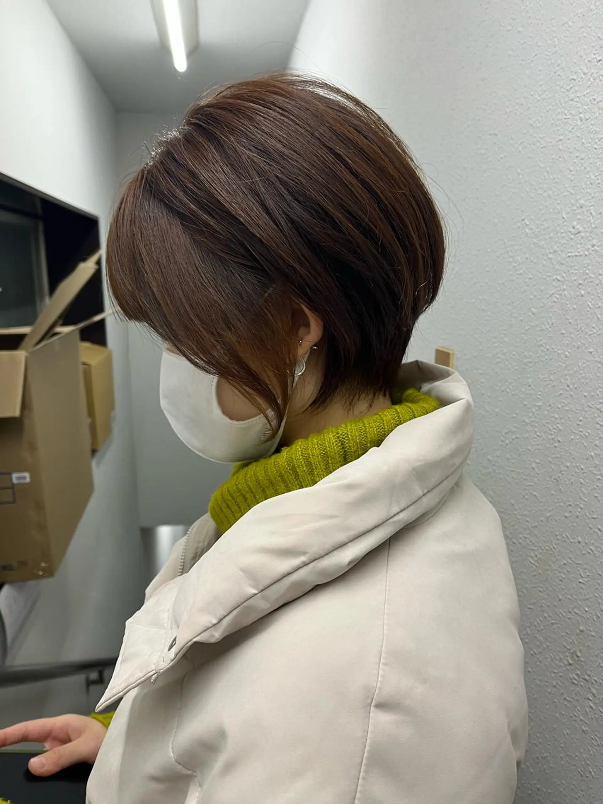 ショート レイヤー×透明感 Tatsuya💫のヘアスタイル