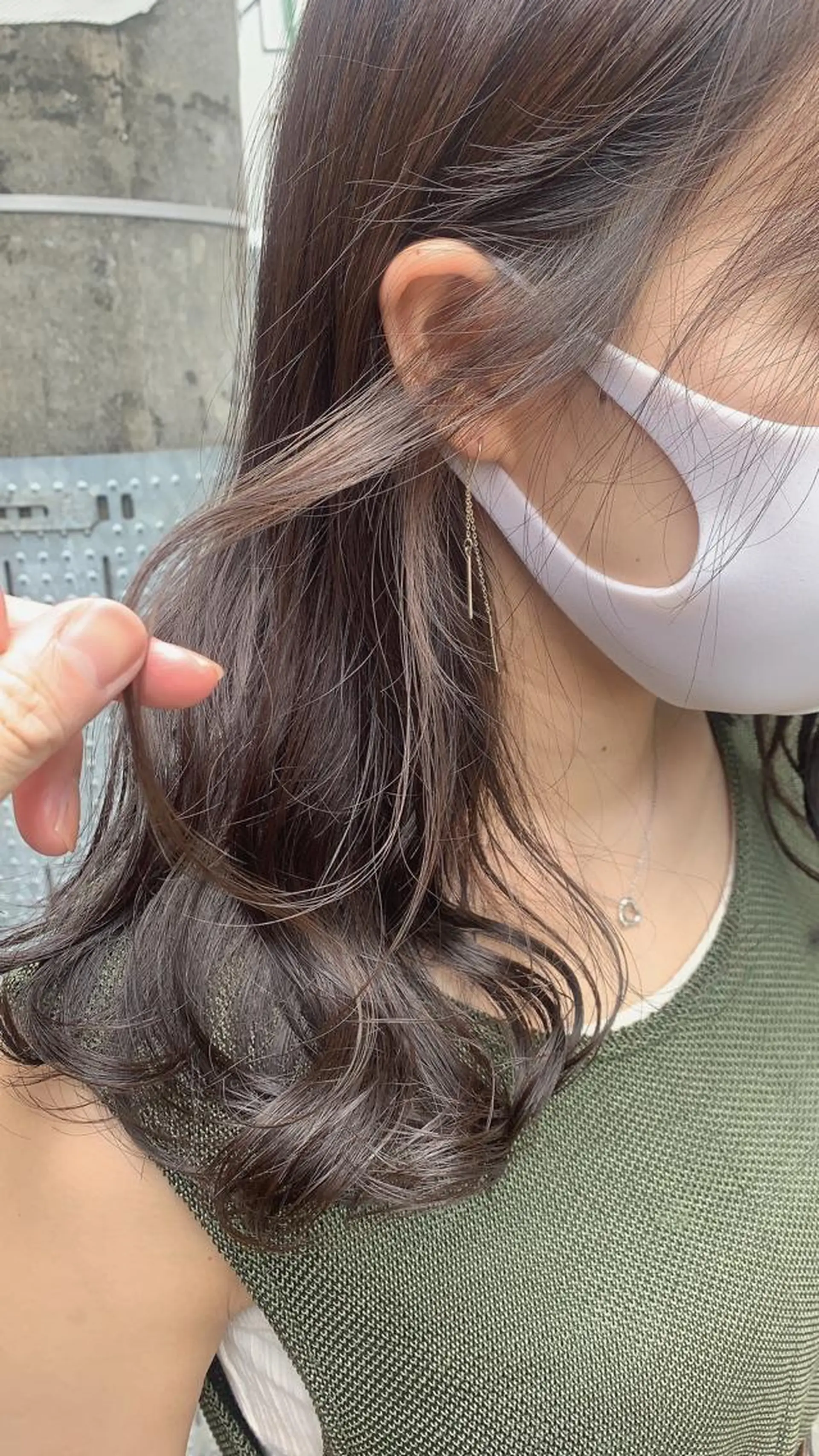 セミロング トップ スタイリストのヘアスタイル