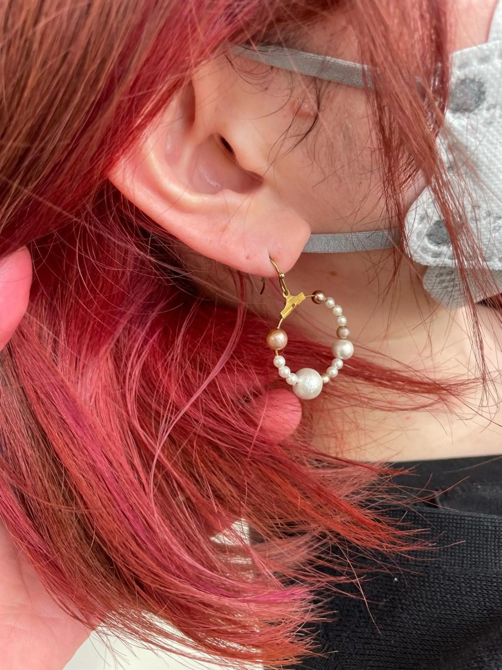 カラー インナーカラー lanugo 越打　優のヘアスタイル