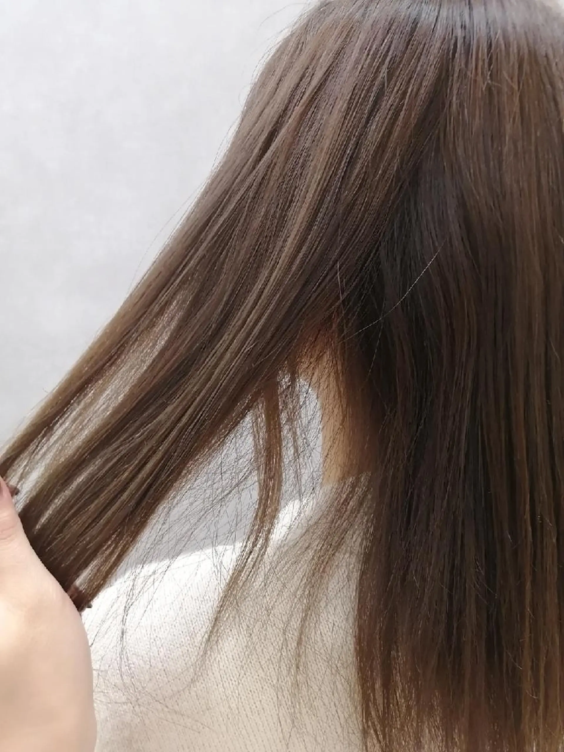 ミディアム カラー ベージュカラー hase _のヘアスタイル