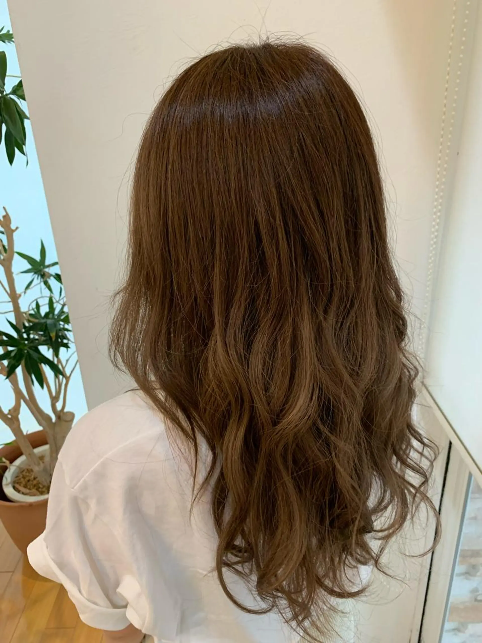 カラー 柴田 結衣のヘアスタイル