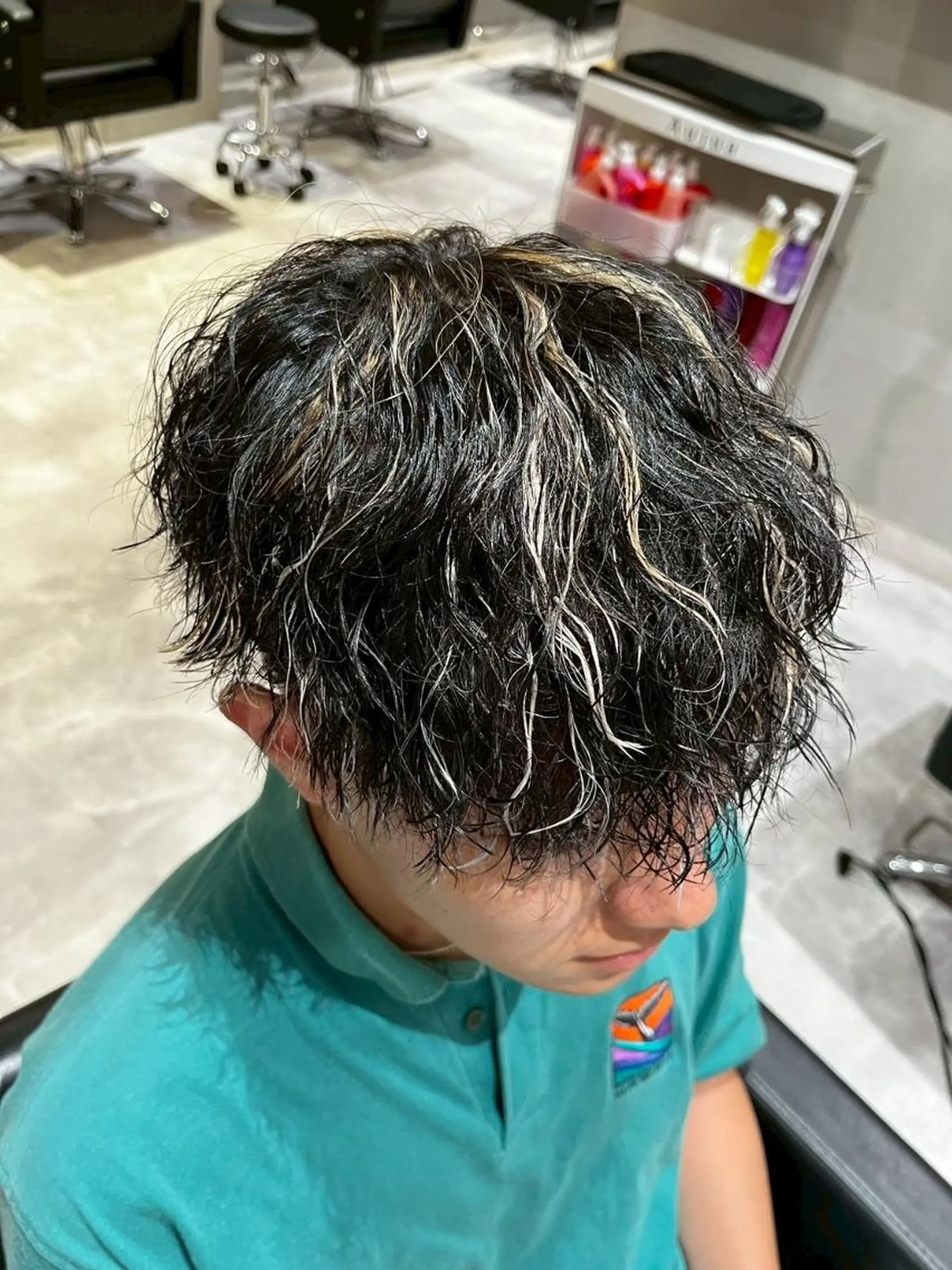 パーマ メンズ メンズカット パーマ特化 清士郎のヘアスタイル