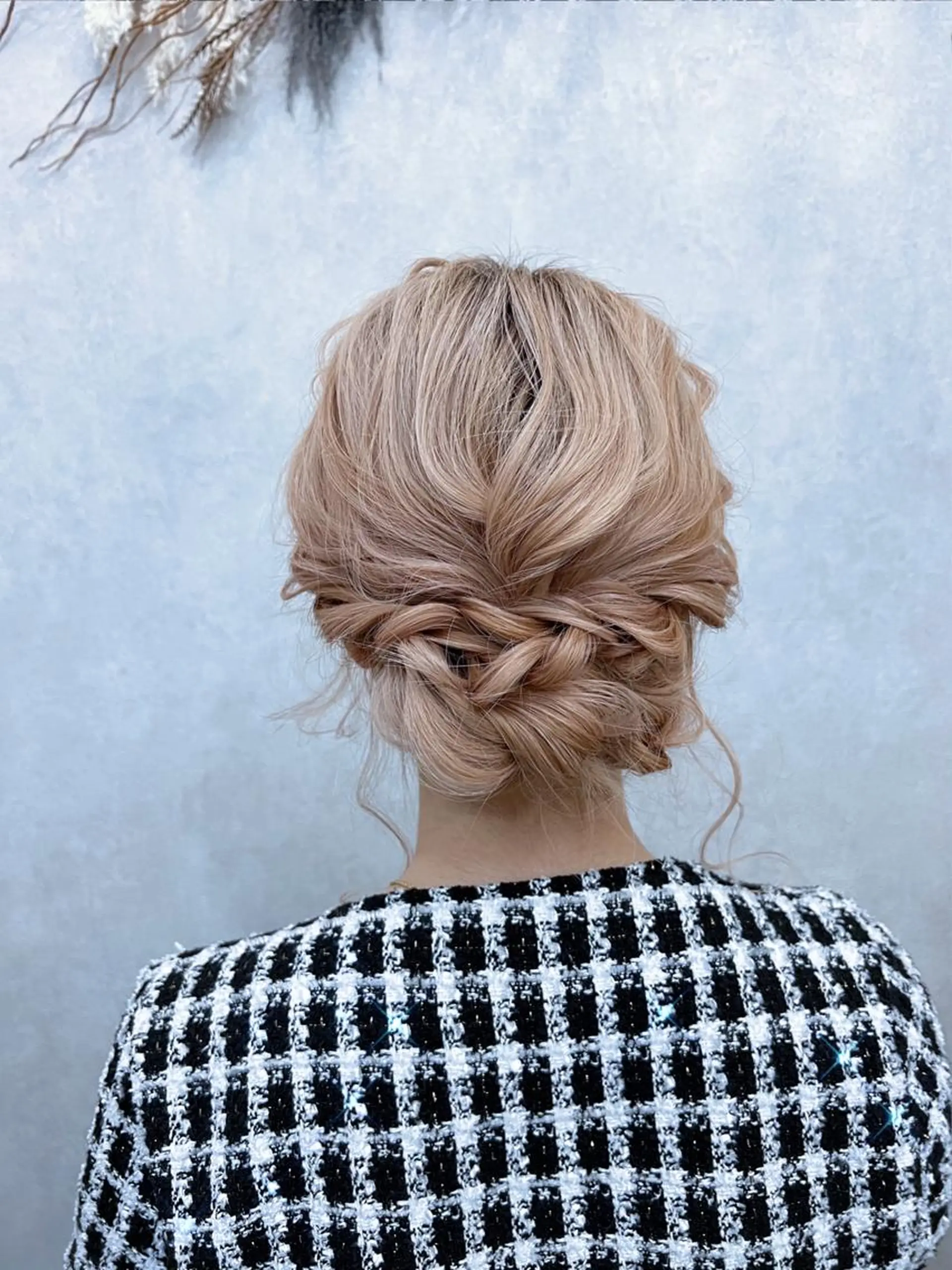 ヘアアレンジ 結婚式・ブライダル ボブ ヘアセット 伊藤 栄子のヘアスタイル