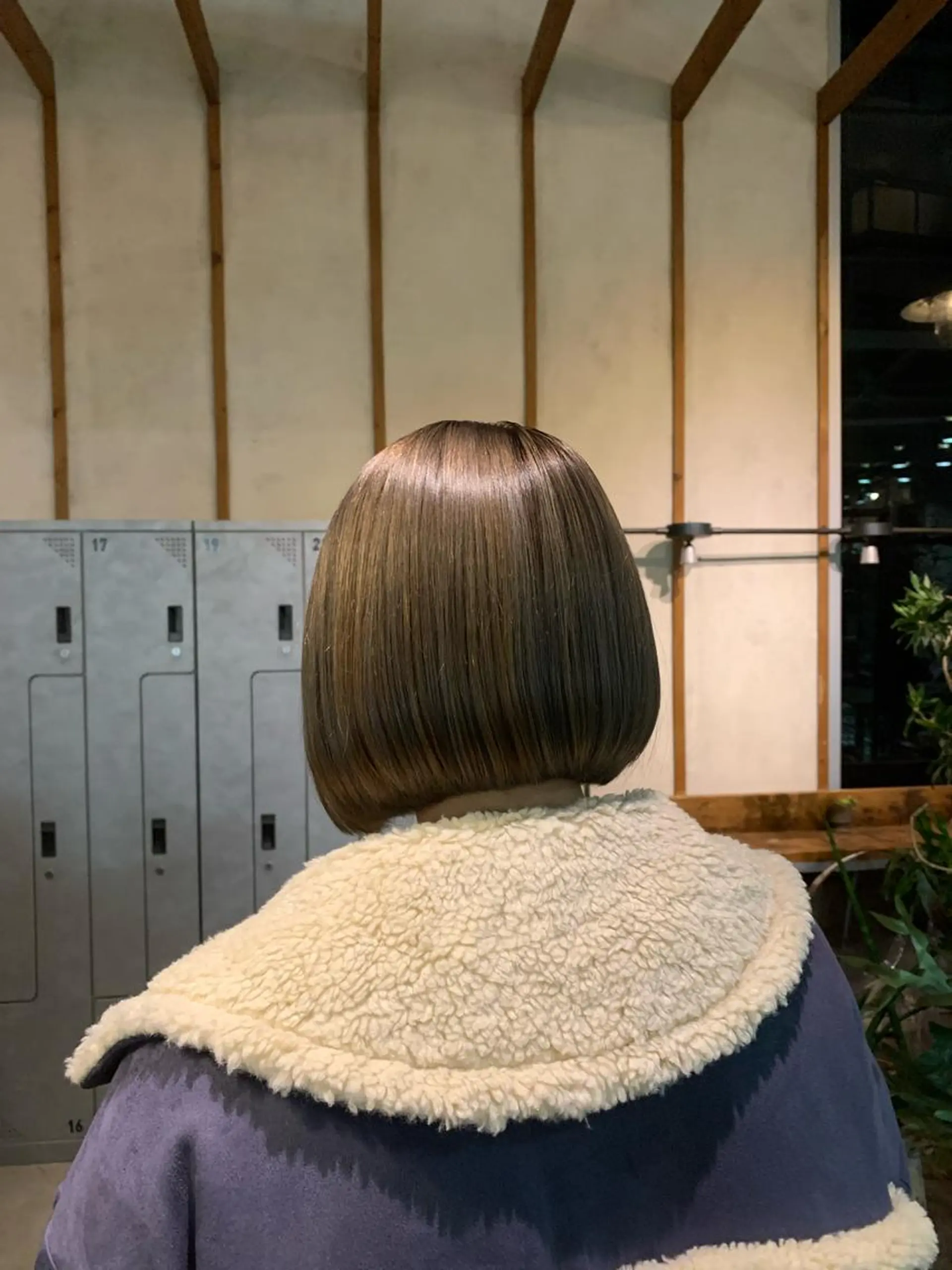 ショート ボブ/ベージュ/ パーマ🪿近森ゆいのヘアスタイル