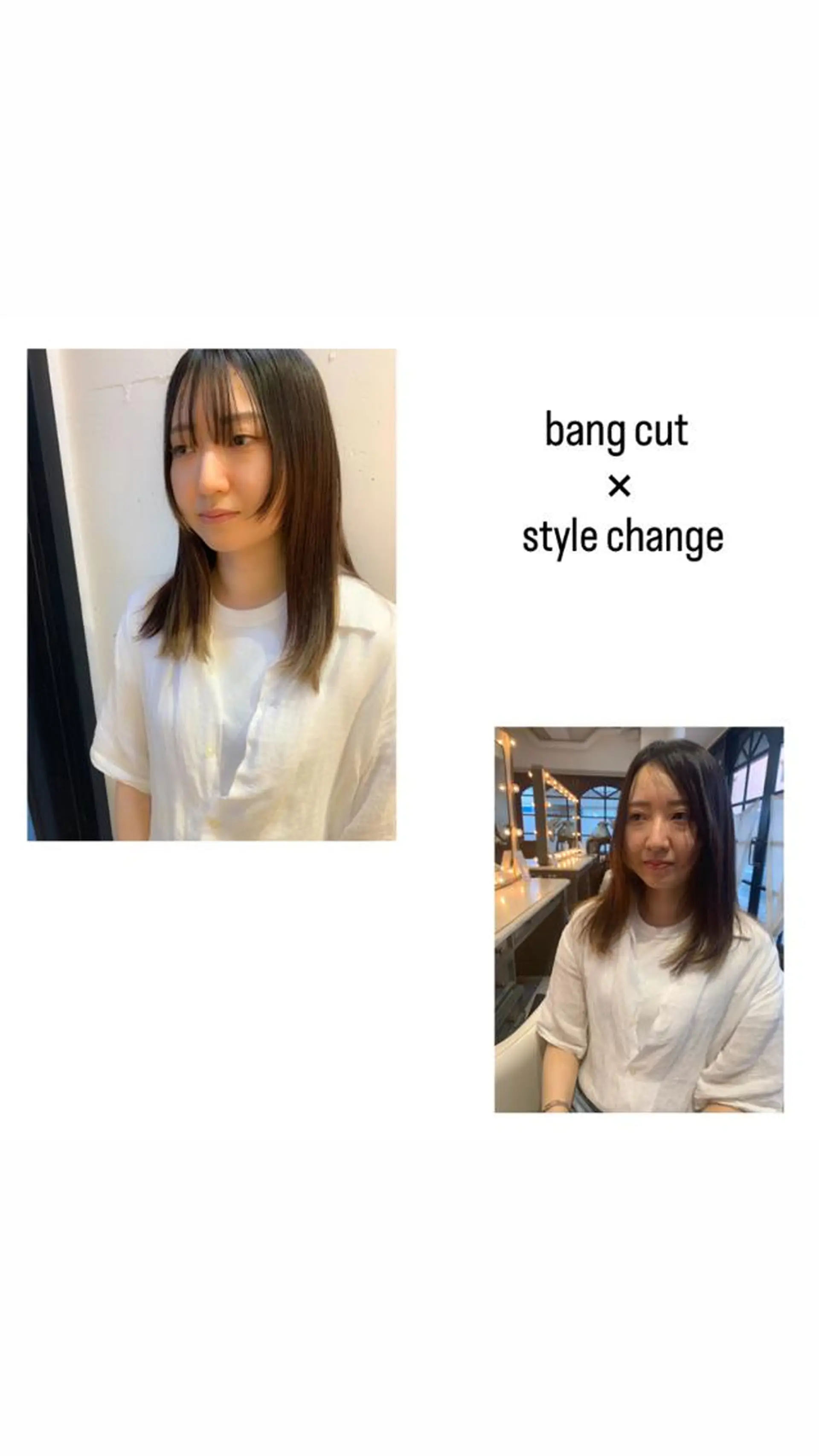 ミディアム カラー パーマ ヘアアレンジ メンズ キッズ ネイル マツエク・マツパ アイブロウ 顔周りカット 小顔カット カット ヘアカラー トリートメント hiro【沿線で叶う 似合わせhair】のヘアスタイル