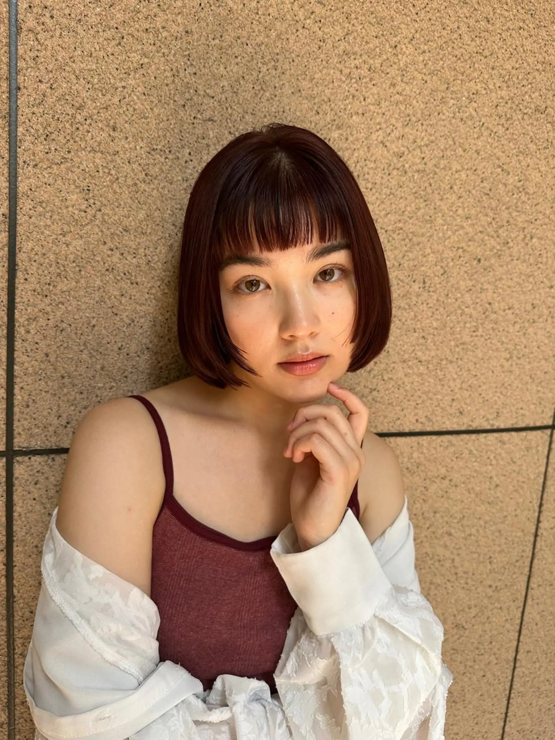 ショート ~洗練ナチュラル~ 🪵 岡田 知佳のヘアスタイル