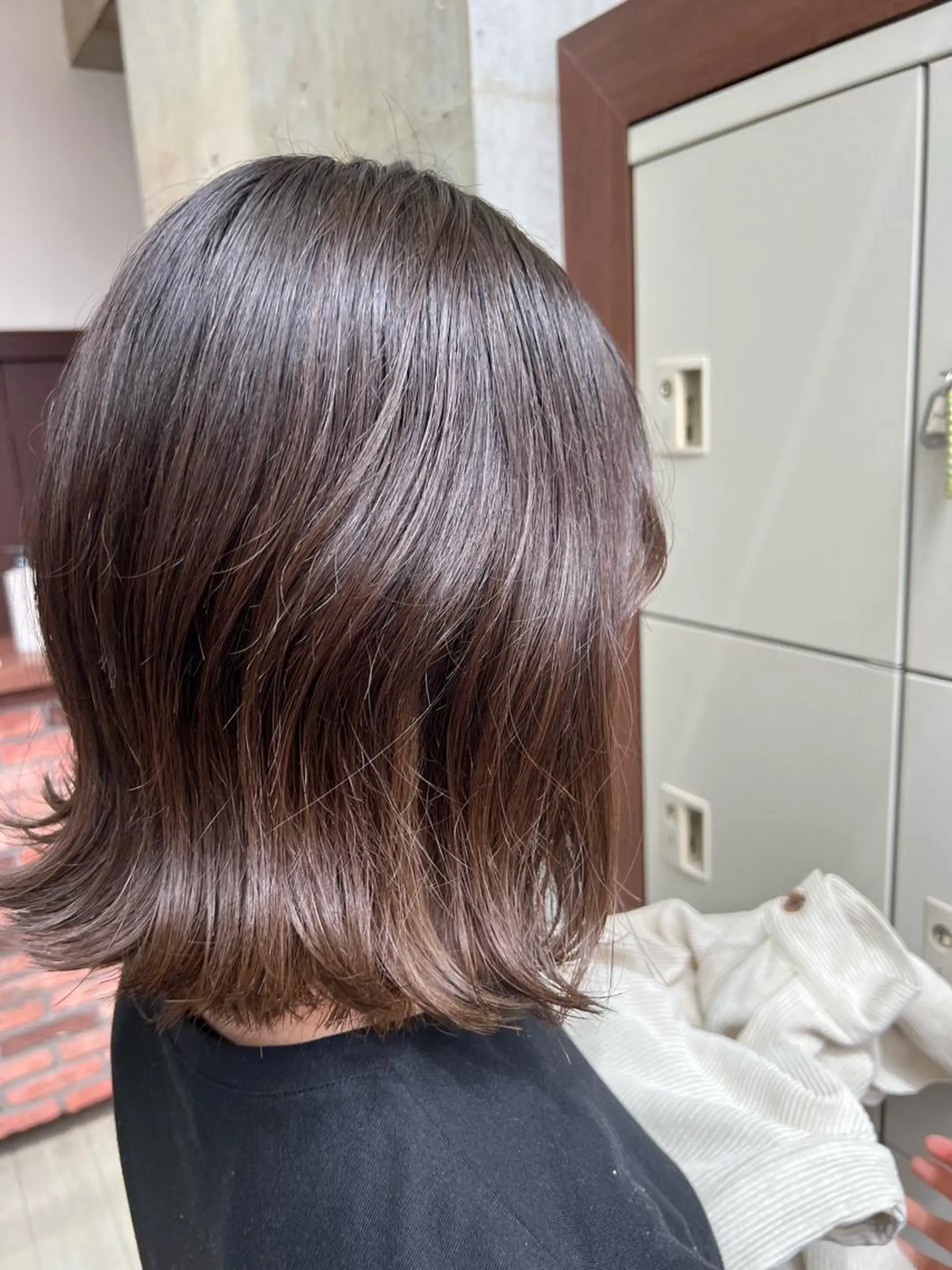 ミディアム カット ヘアカラー ☀️ハイトーンボブ ☀️石川 海斗のヘアスタイル