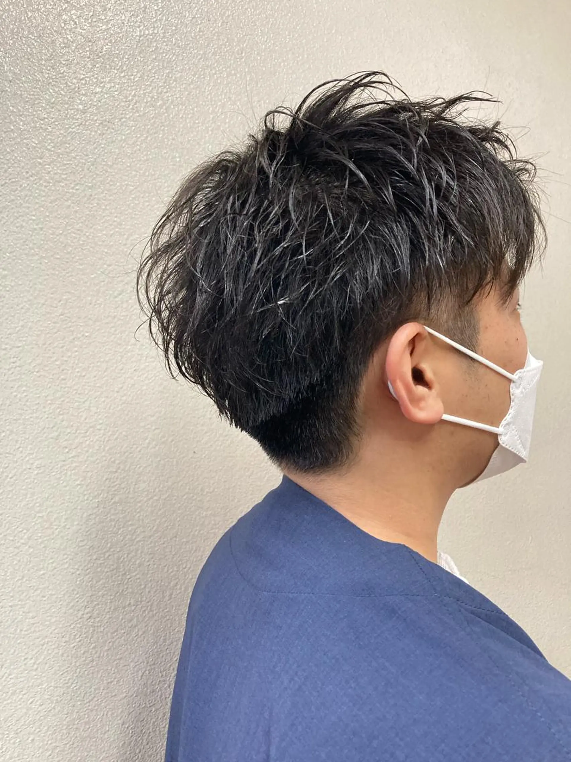メンズ メンズパーマ 波巻きパーマ カット パーマ 完全個室マンツーマン メンズサロン草野貴樹のヘアスタイル