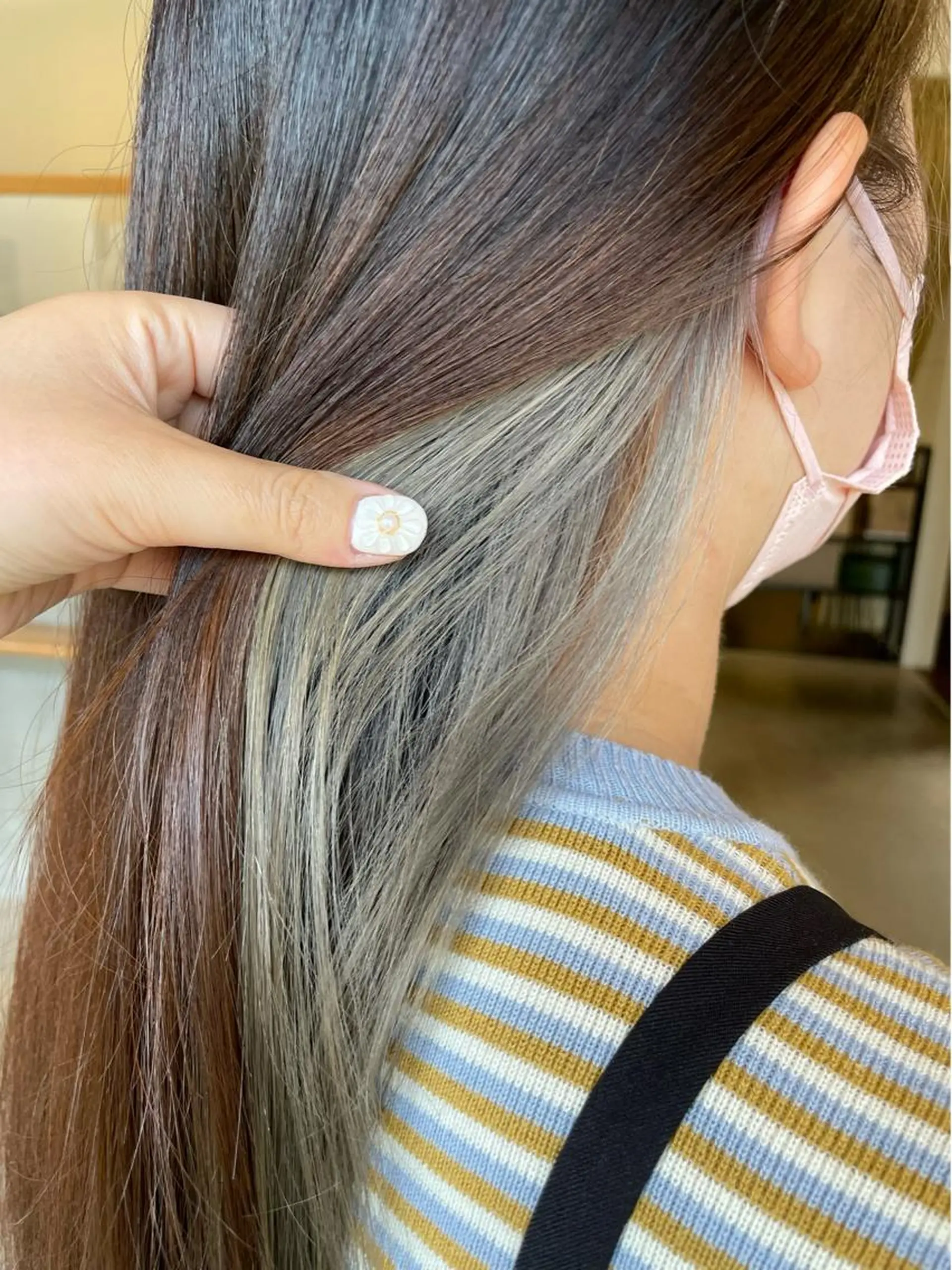 ロング 康本 瑞季のヘアスタイル