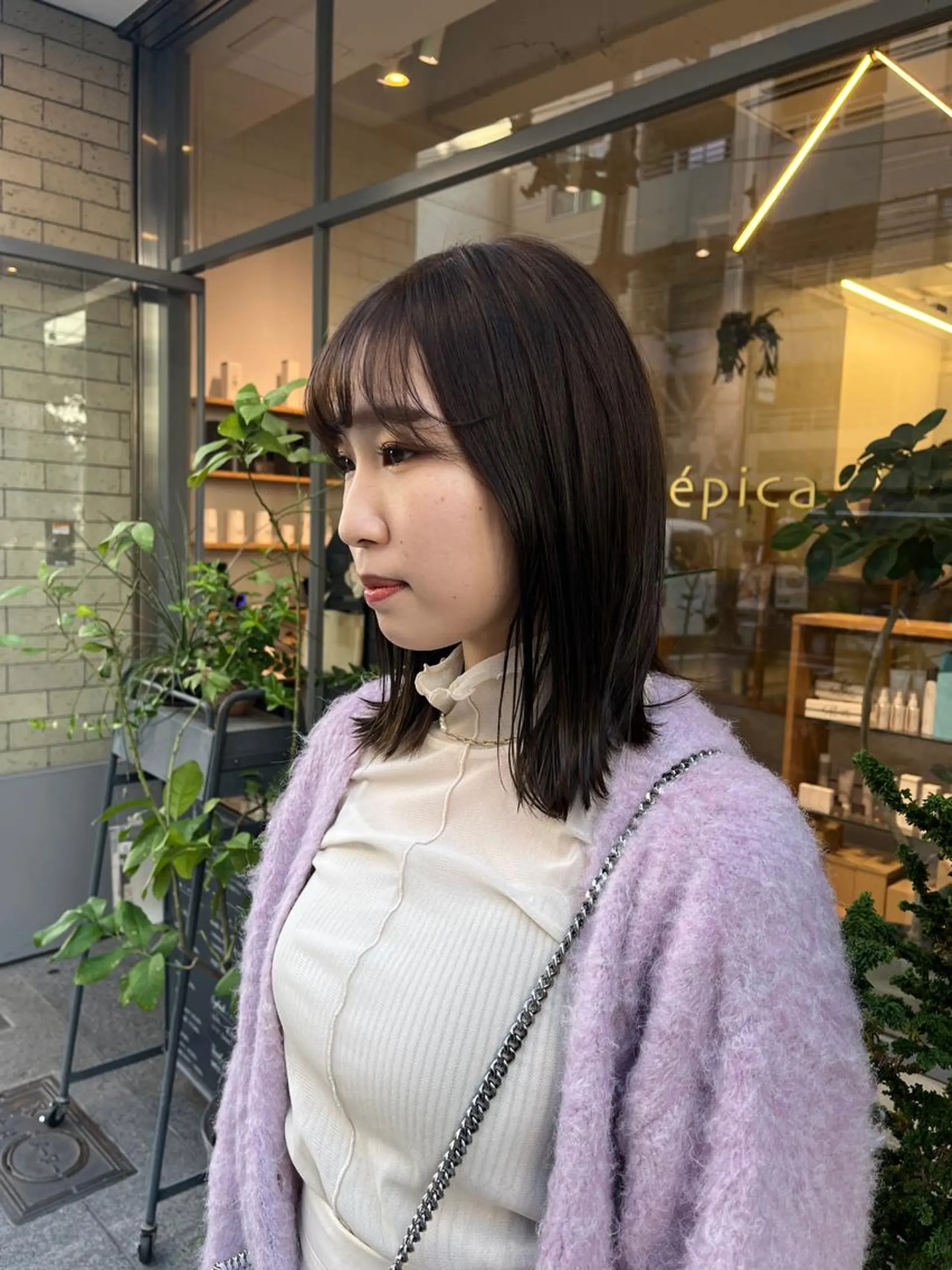 ミディアム カラー 韓国好き🇰🇷 美容師MIKUのヘアスタイル