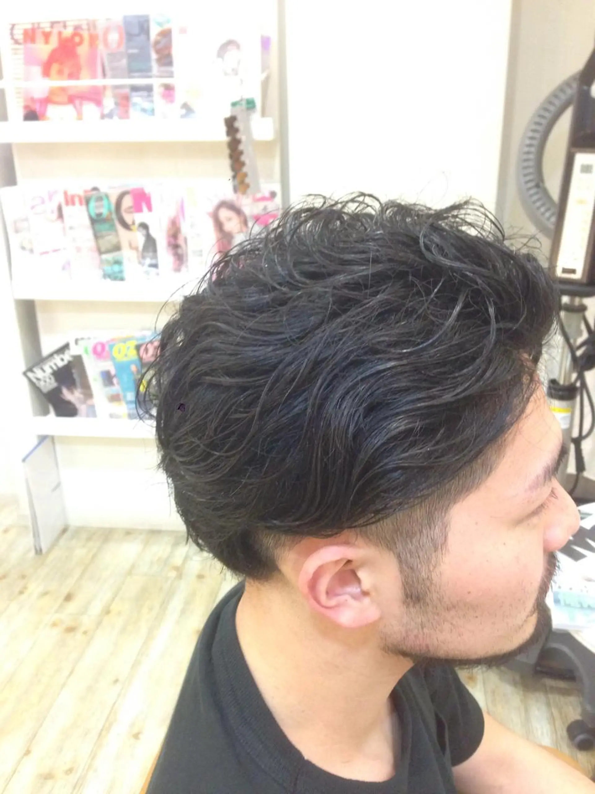 メンズ メンズパーマ 小倉 聖也のヘアスタイル