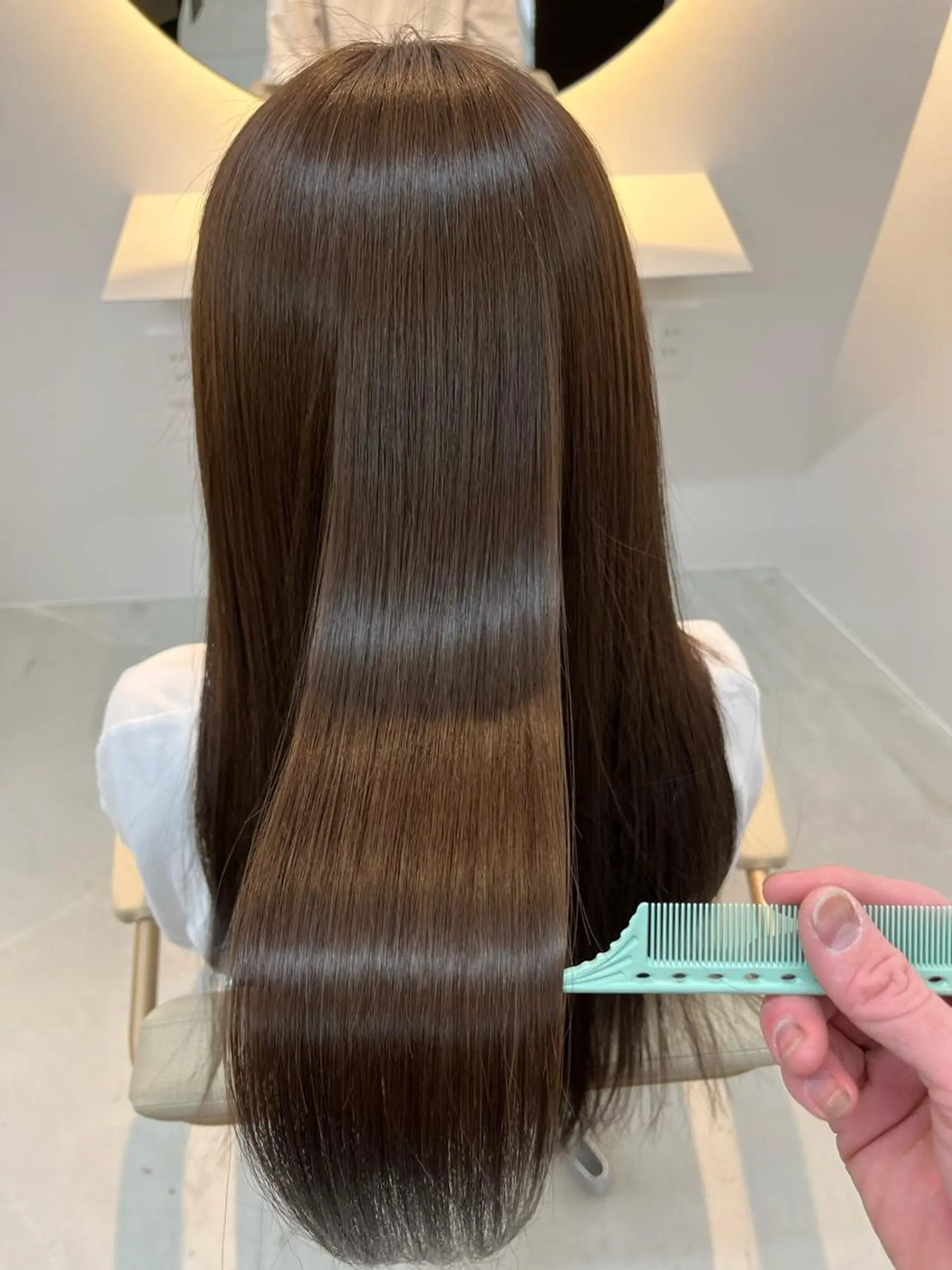 ロング ヘアカラー トリートメント 恒松 大毅のヘアスタイル