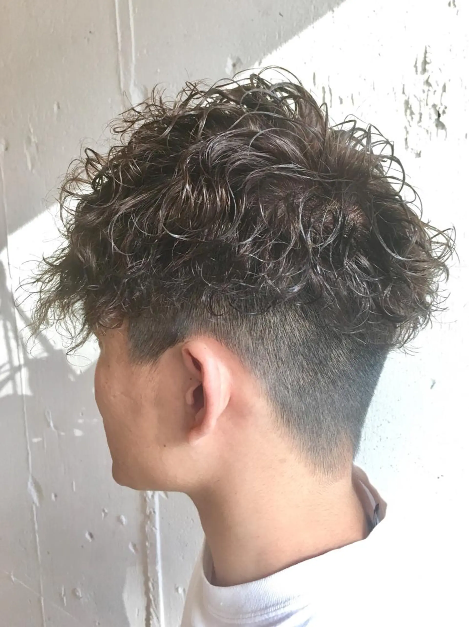 パーマ メンズ カット レイヤー/大人メンズ パーマ🌀 平島拓也のヘアスタイル