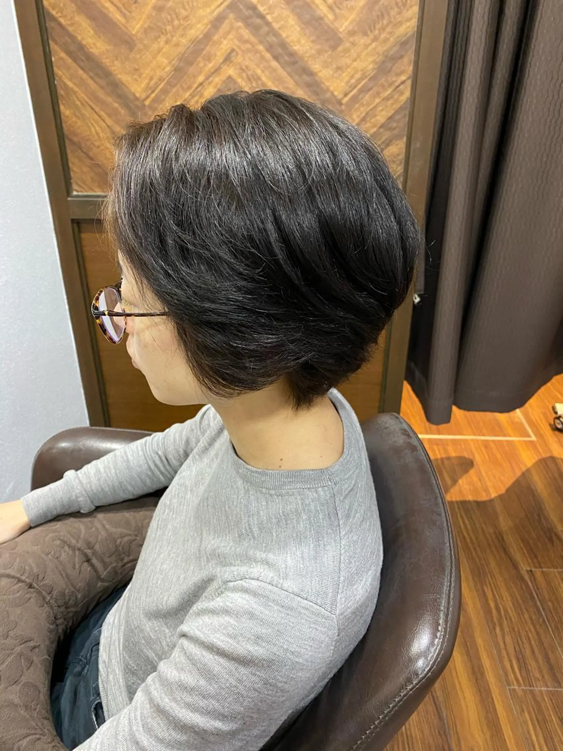 ショート ☘️清潔感爆上げ☘️ 岡部恒輝のヘアスタイル