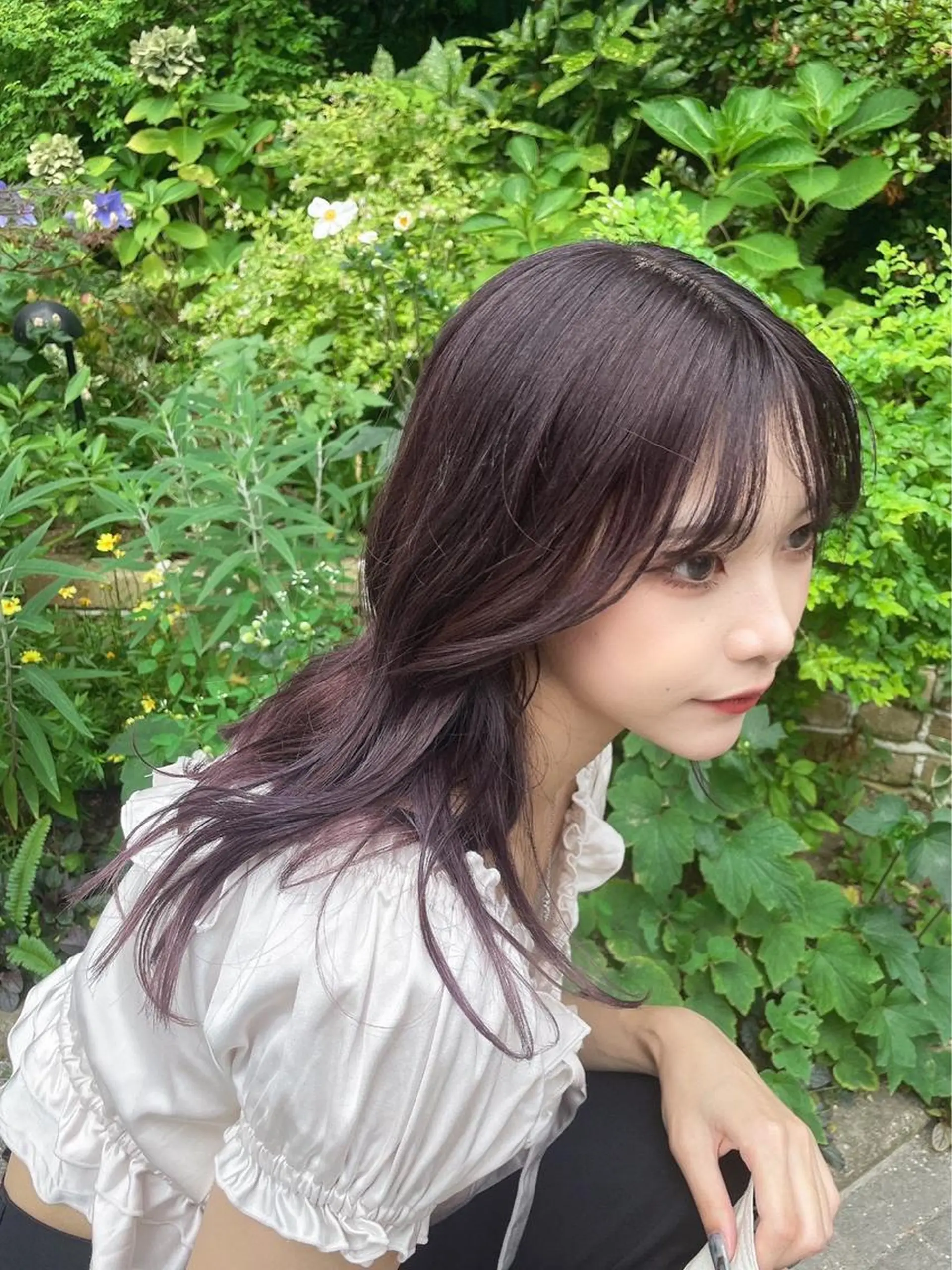 セミロング ヘアカラー トリートメント 💛丁寧さNo.🥇 🧸片山智裕💛のヘアスタイル