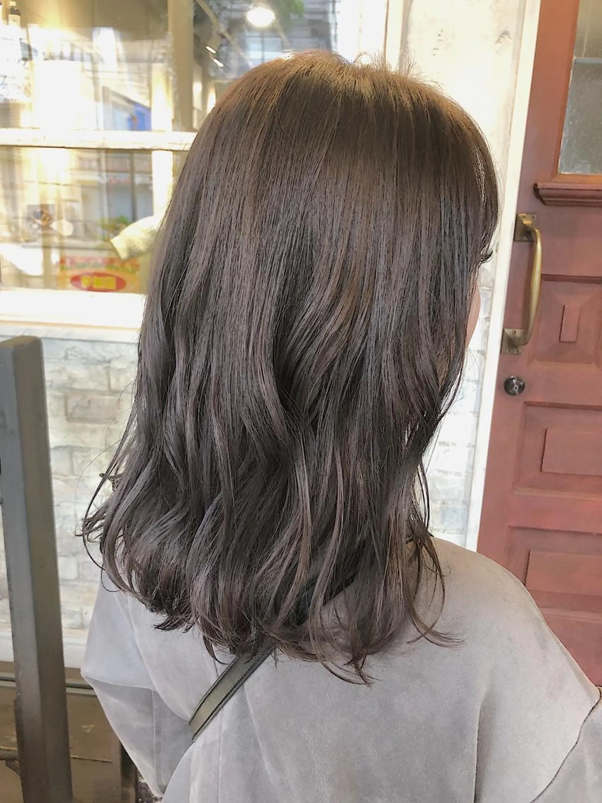 ミディアム キッズ ヘアカラー hair  salon Zöld.所属・KAIBORI ASUKAのヘアスタイル
