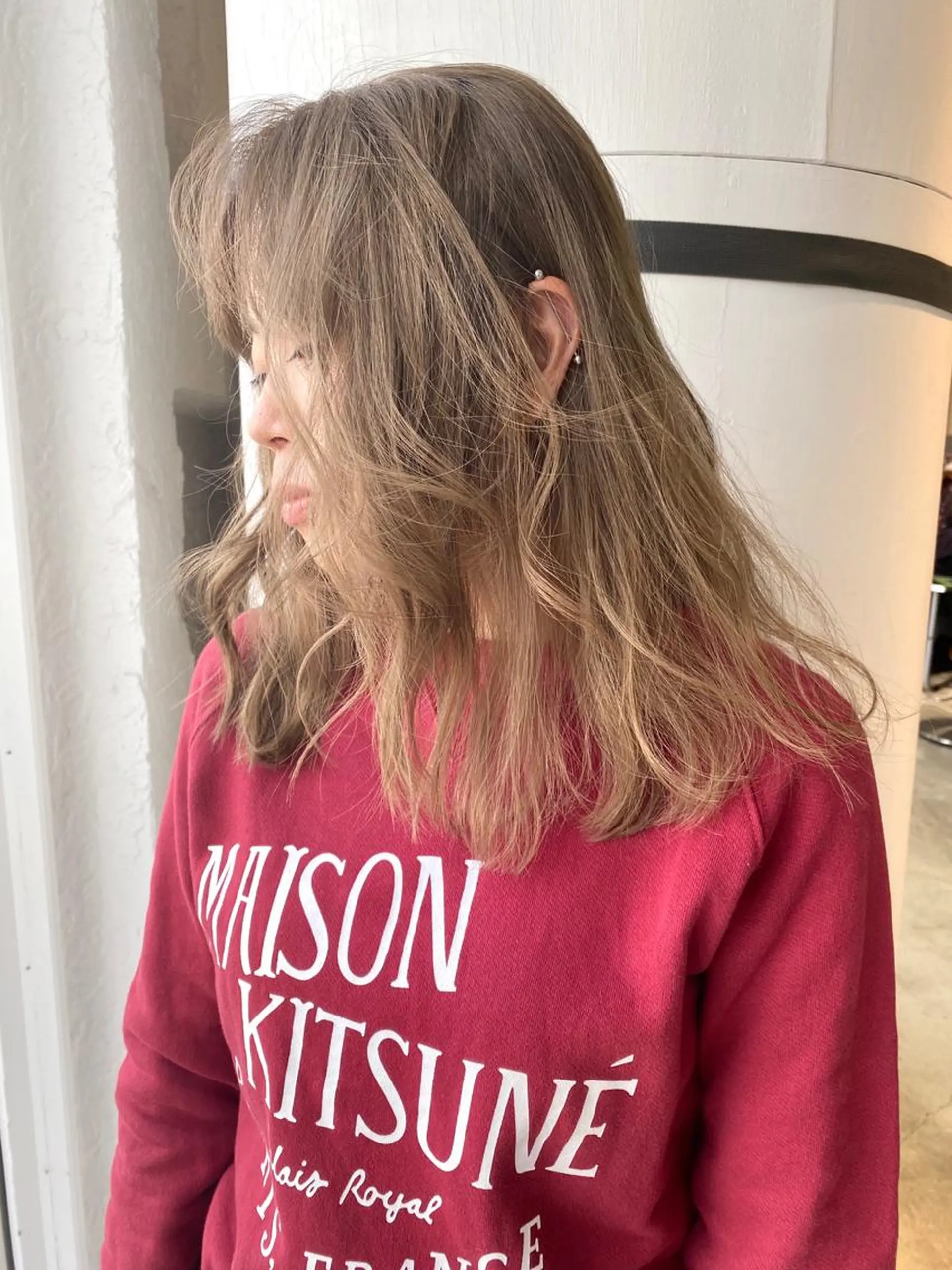 セミロング カラー welring hair salonのヘアスタイル