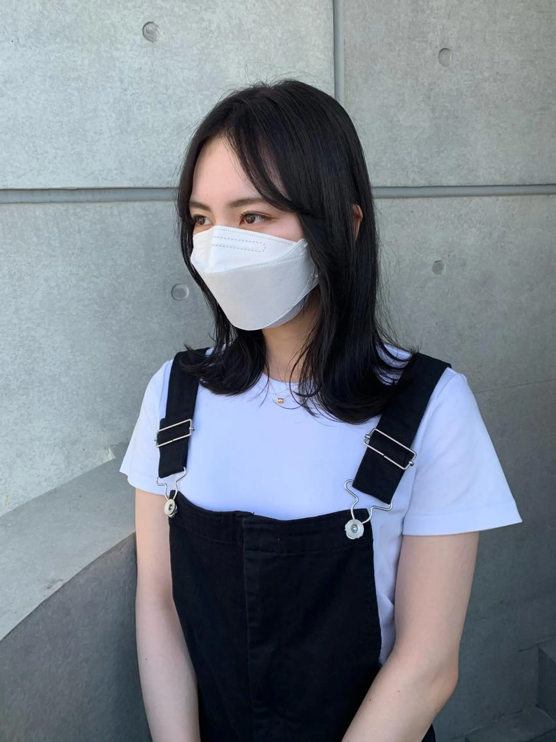 ミディアム カット ヘアカラー トリートメント オシャレ髪✔️ 店長オオキアキヒロのヘアスタイル