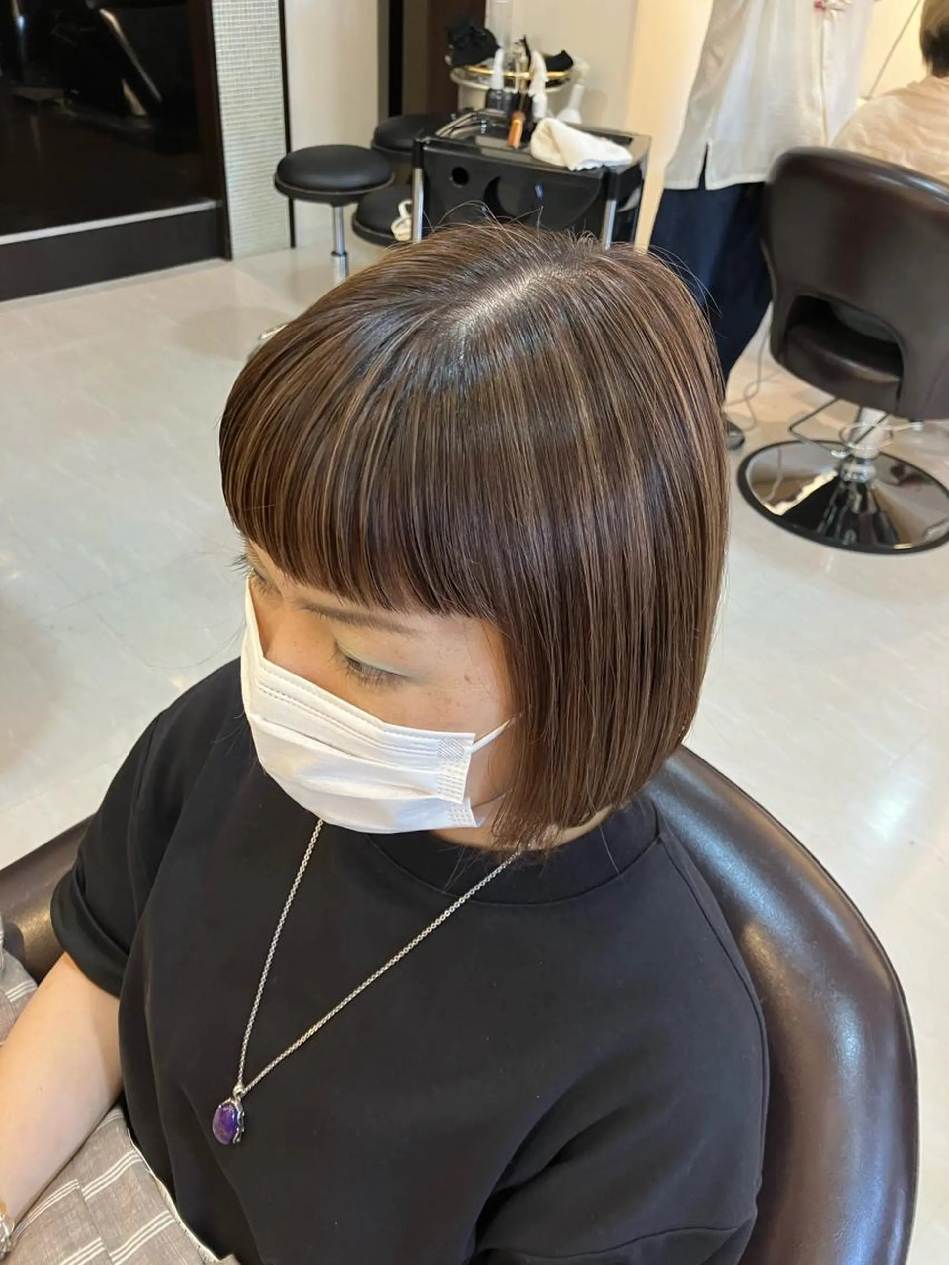 ショート カラー 🌙似合わせ🐈‍⬛ ケア✨又吉のヘアスタイル